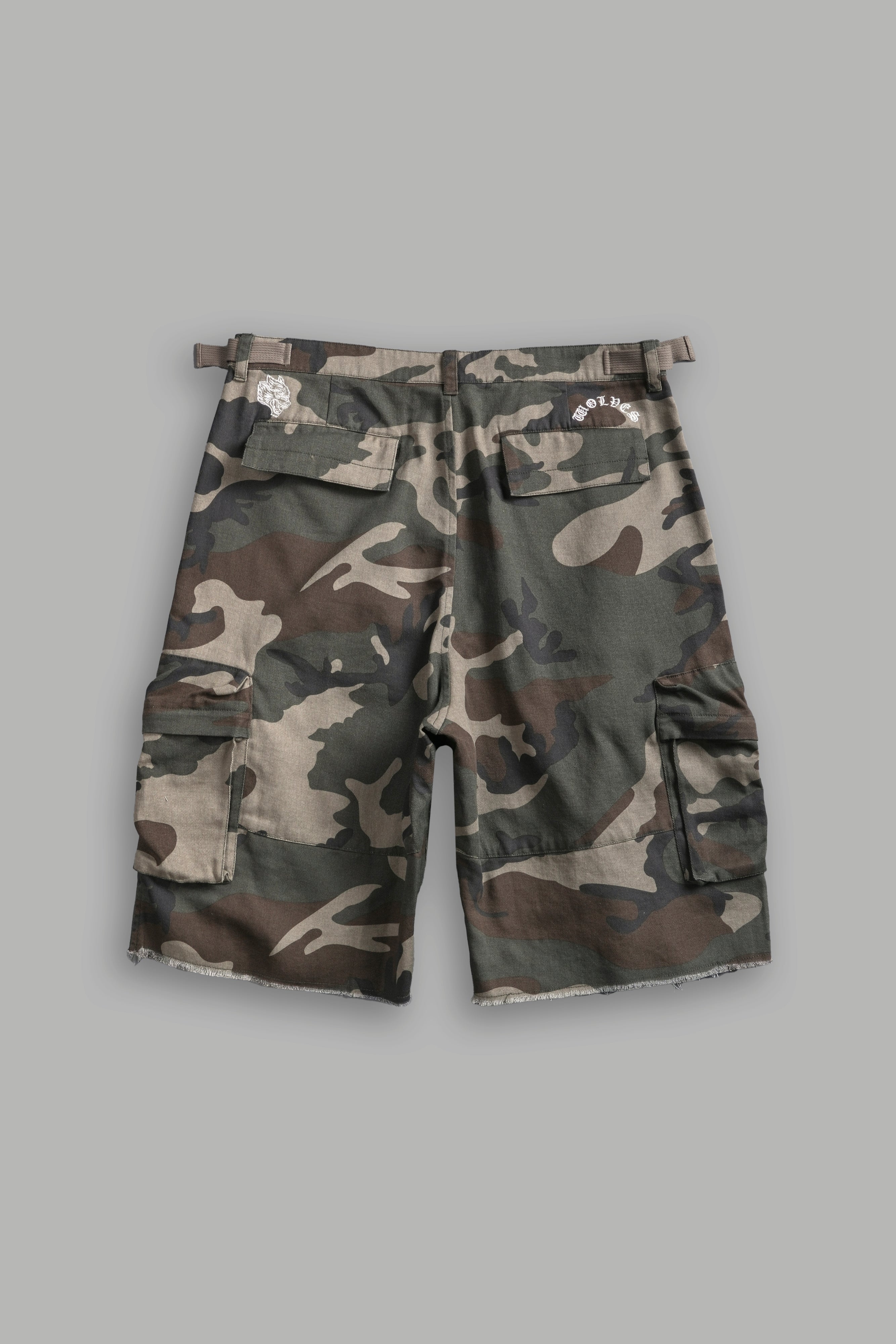 Wolves Chopper Duke Cargo Shorts in Creekwood Camo – DarcSport