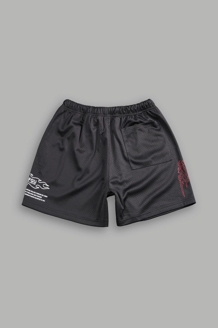Shadow Hesh Mesh Shorts in Wolf Gray