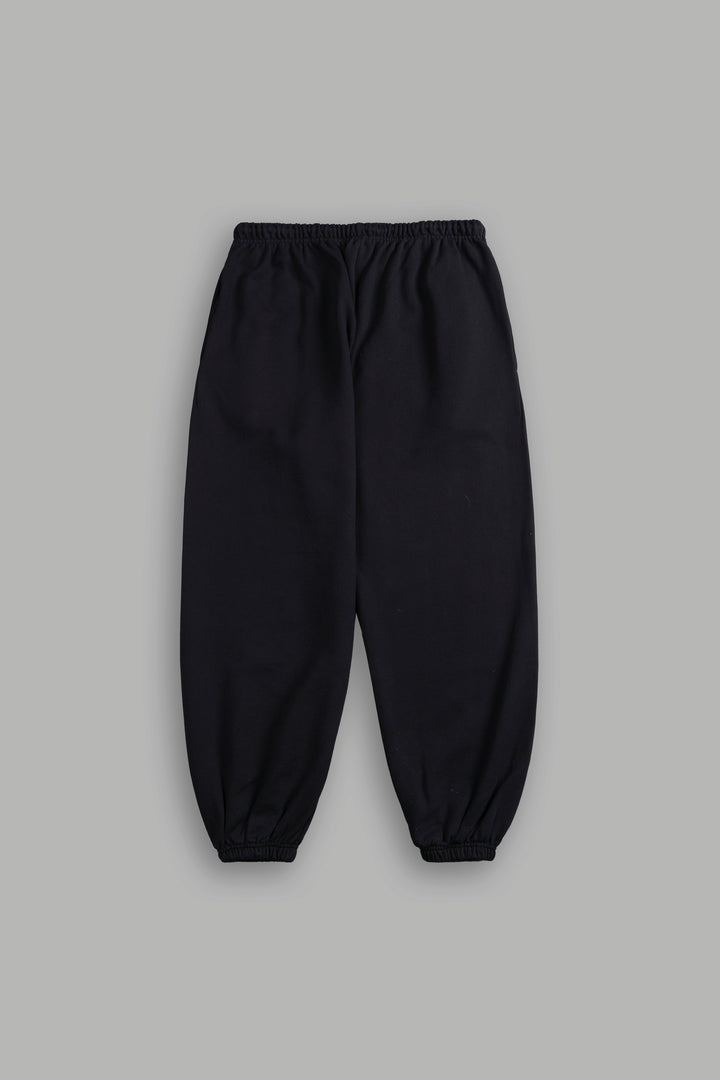 Dual Lounger Sweat Pants in Black
