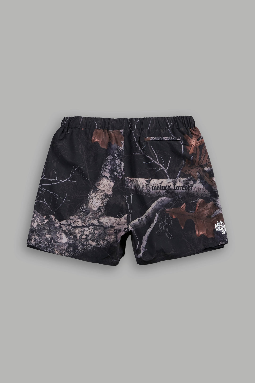 Passion Compression Shorts in Darc Brown Woodland Camo