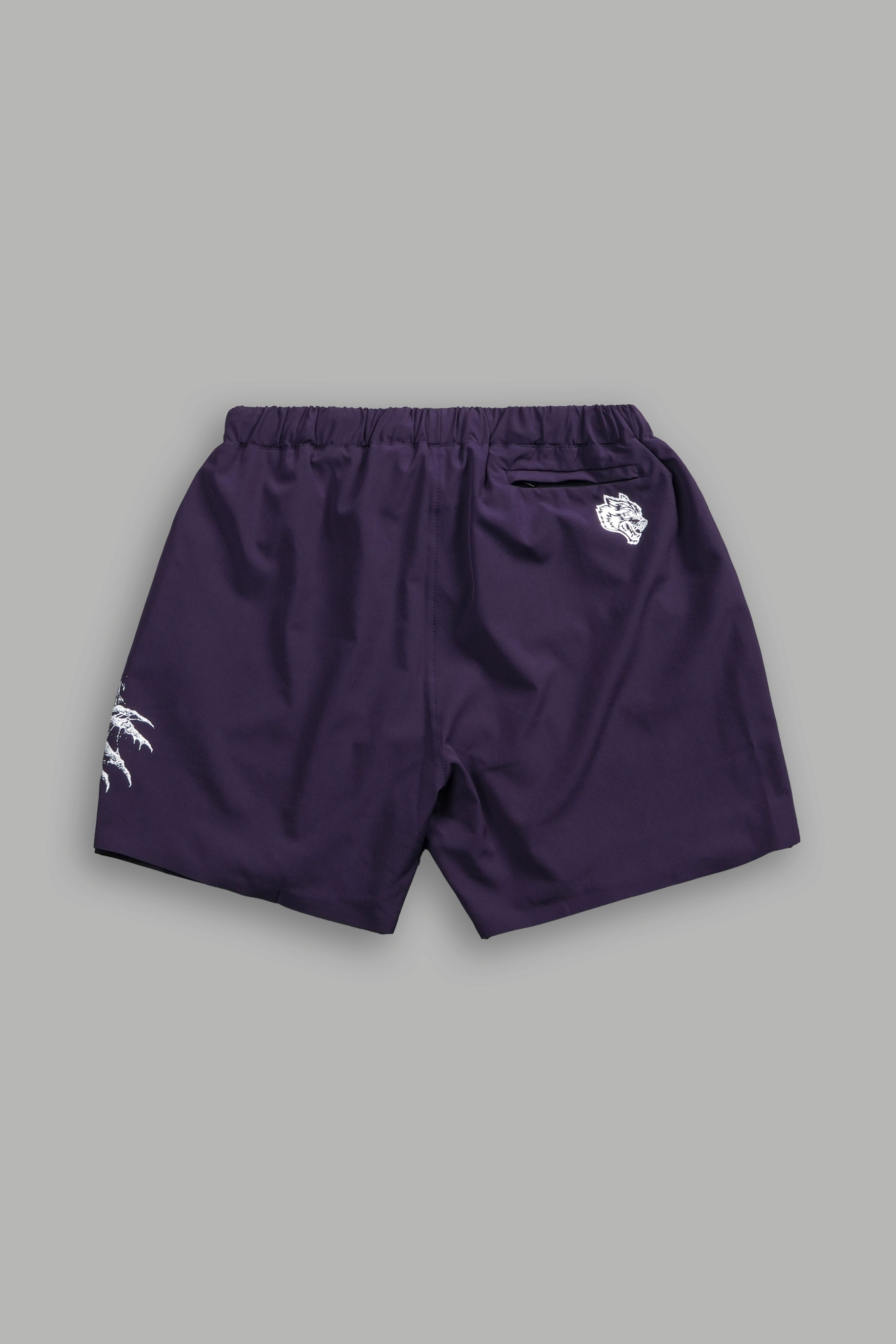 Grim Reaper Compression Shorts in Phantom Purple