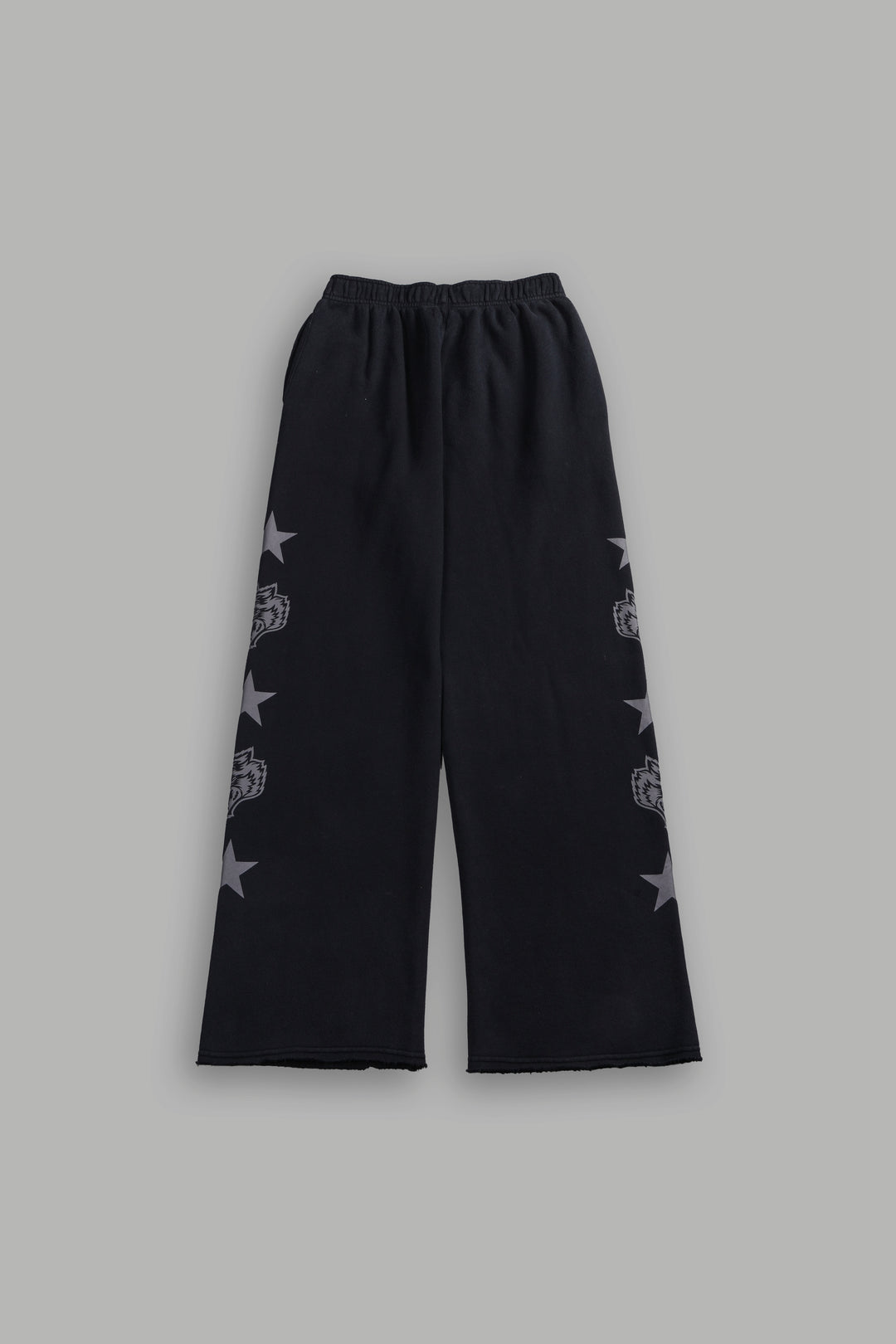 Wolf Star Couture Sweats in Black Drift Wash