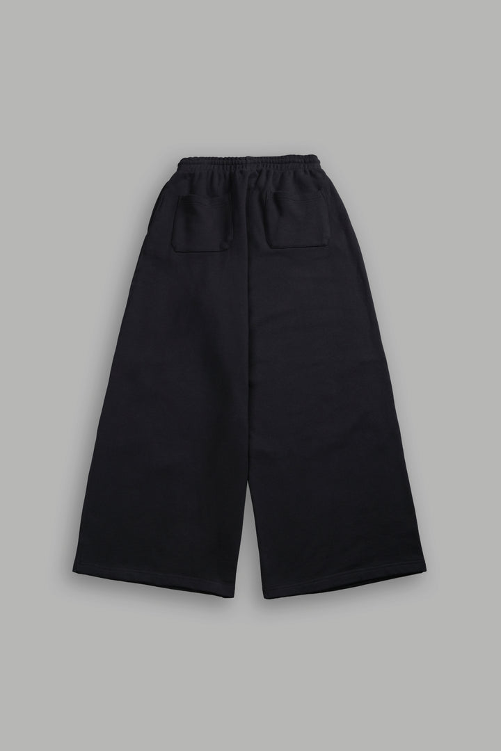 Dual Stud Mia Sweat Pants in Black