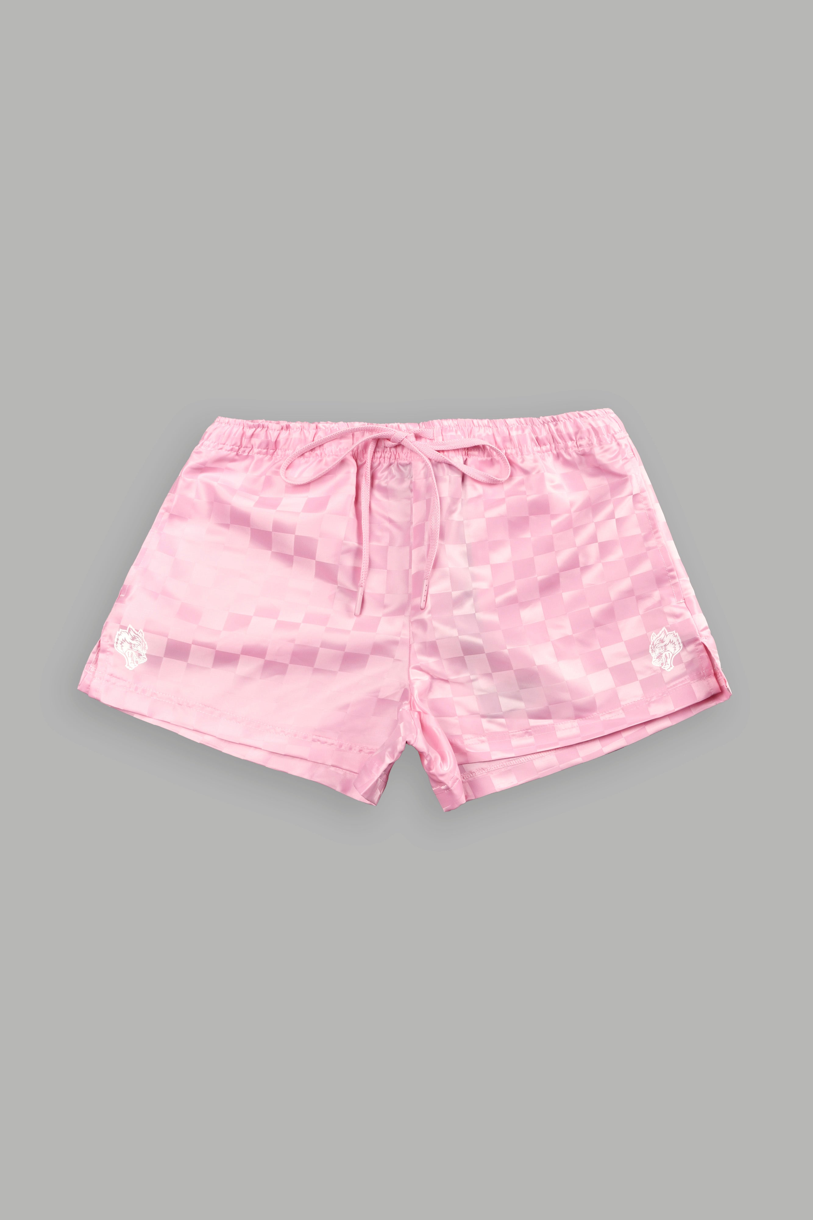 Dual Wolf Roxie Run Shorts in Cherry Blossom