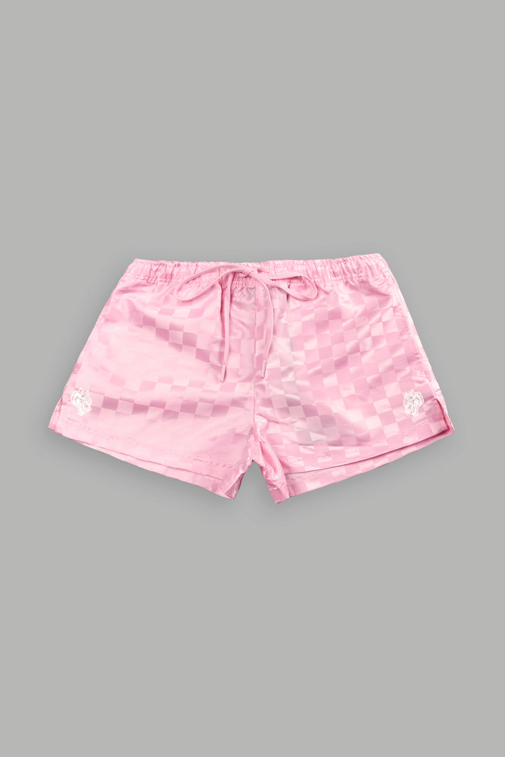 Dual Wolf Roxie Run Shorts in Cherry Blossom