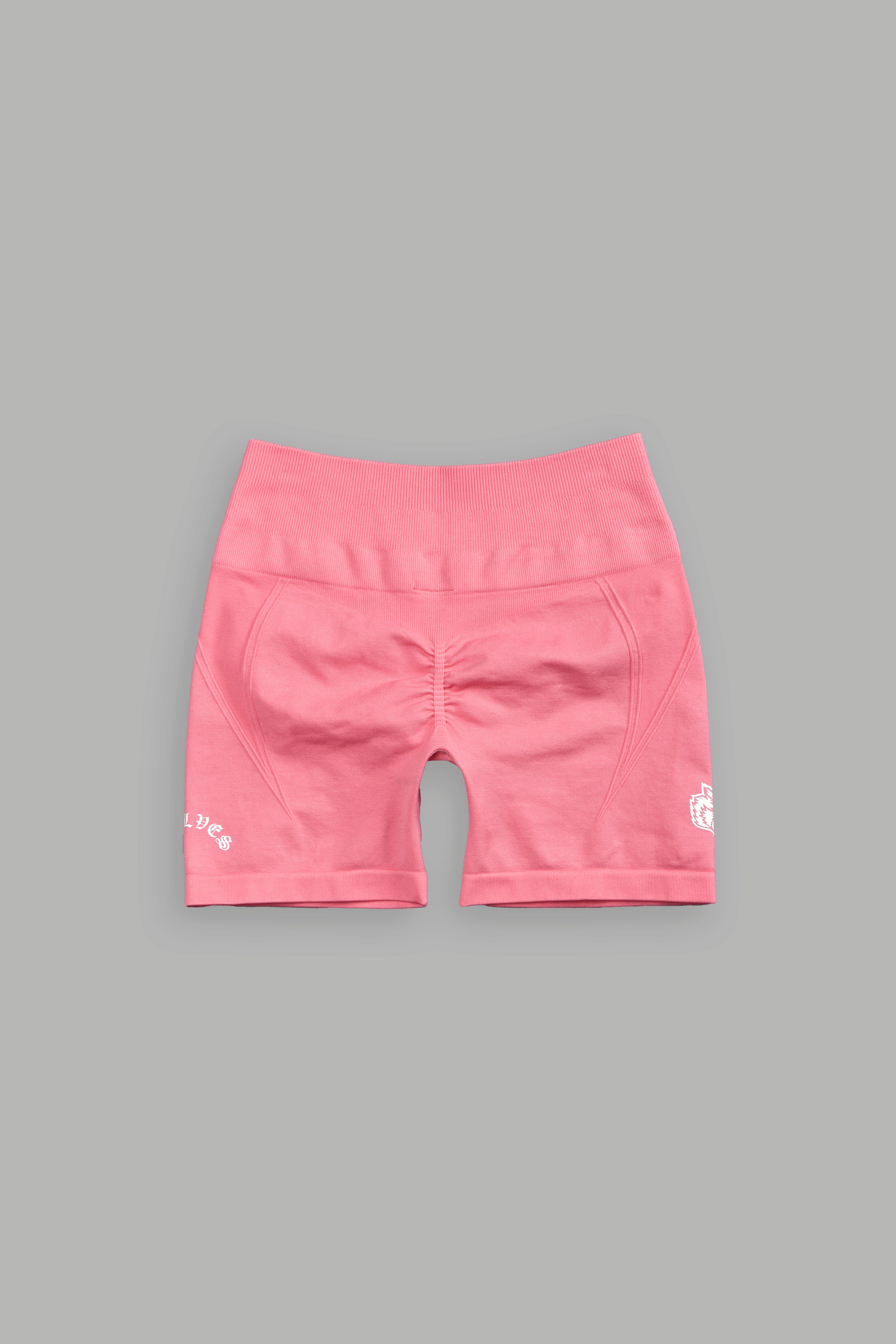 Chopper Everson Seamless "Huxley" Shorts in Frosted Rose