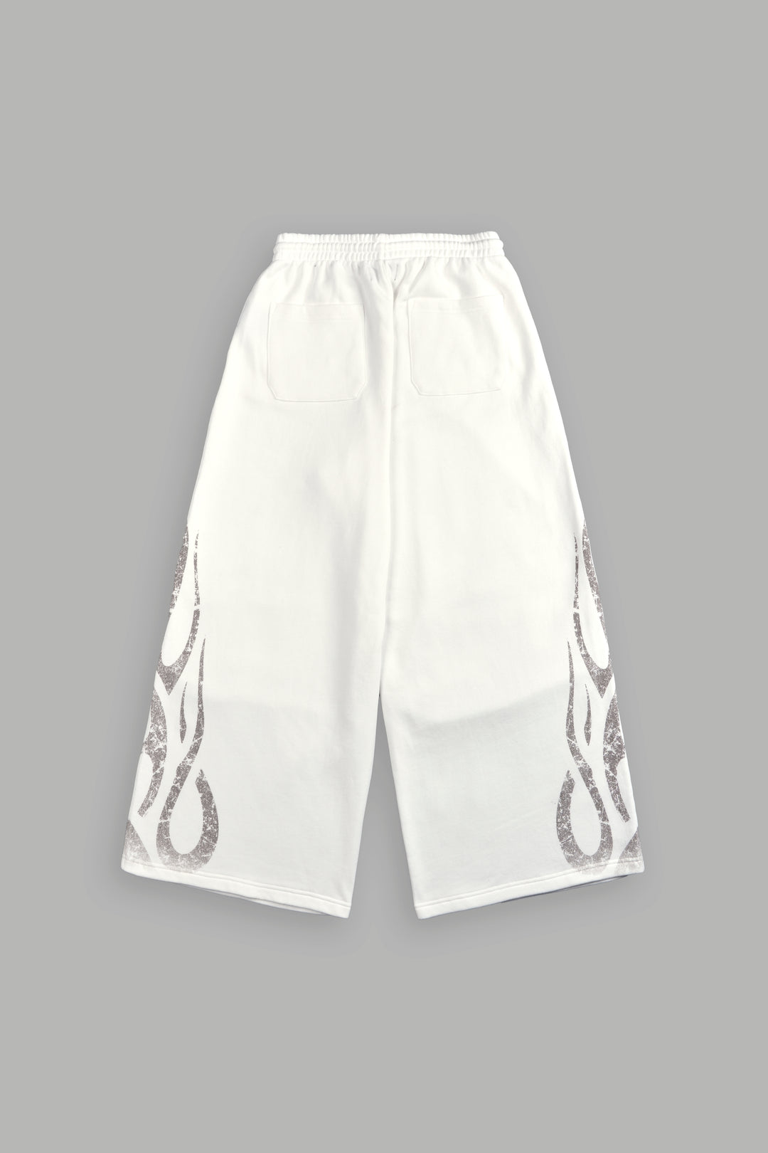 Finite Flame She Mia Cargo Sweat Pants in Cream