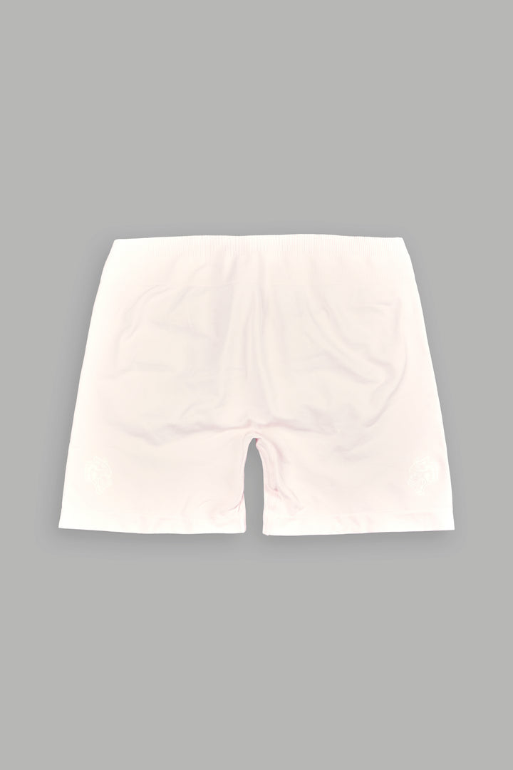 Dual Wolf Harlow Soft Seamless Shorts In Blush Pink