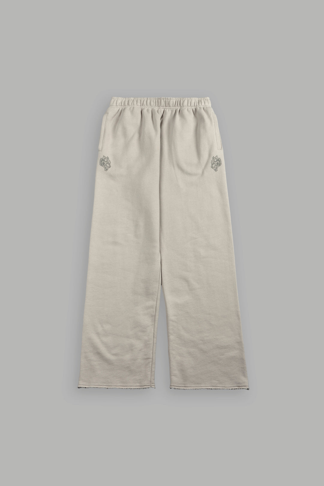 Dual Pyramid Big Cozy Sweats In Cactus Gray