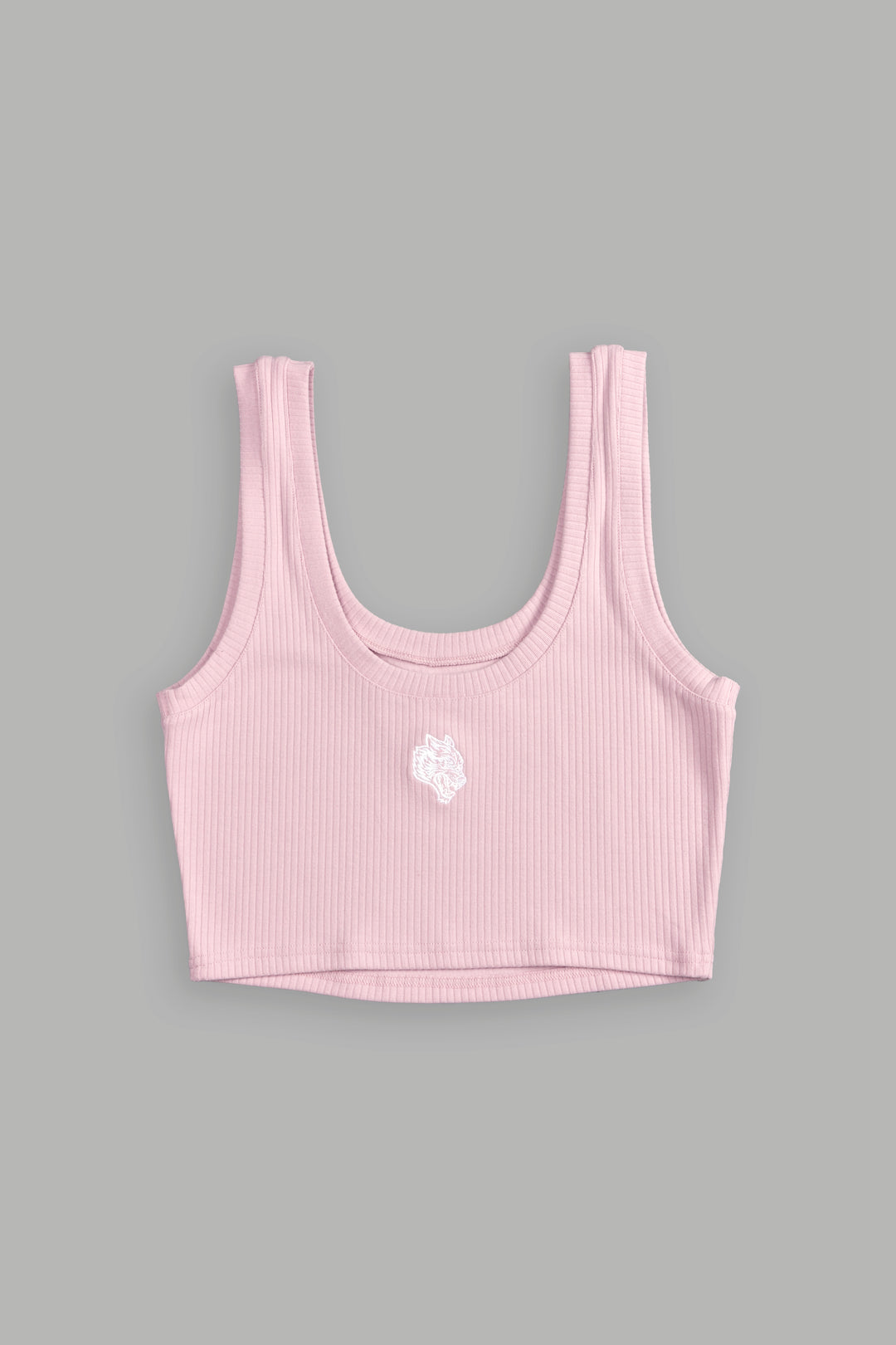 Chopper Classic Ribbed Tank in Pink Dust