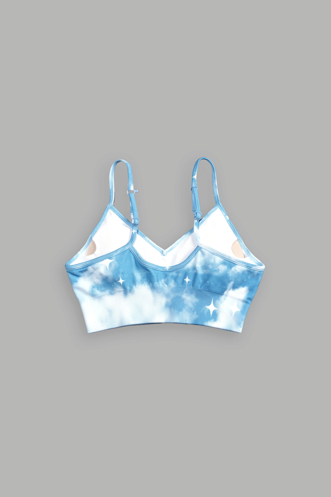 Finite Code "Everson Seamless" Sports Bra in Greek Stone Starry Sky