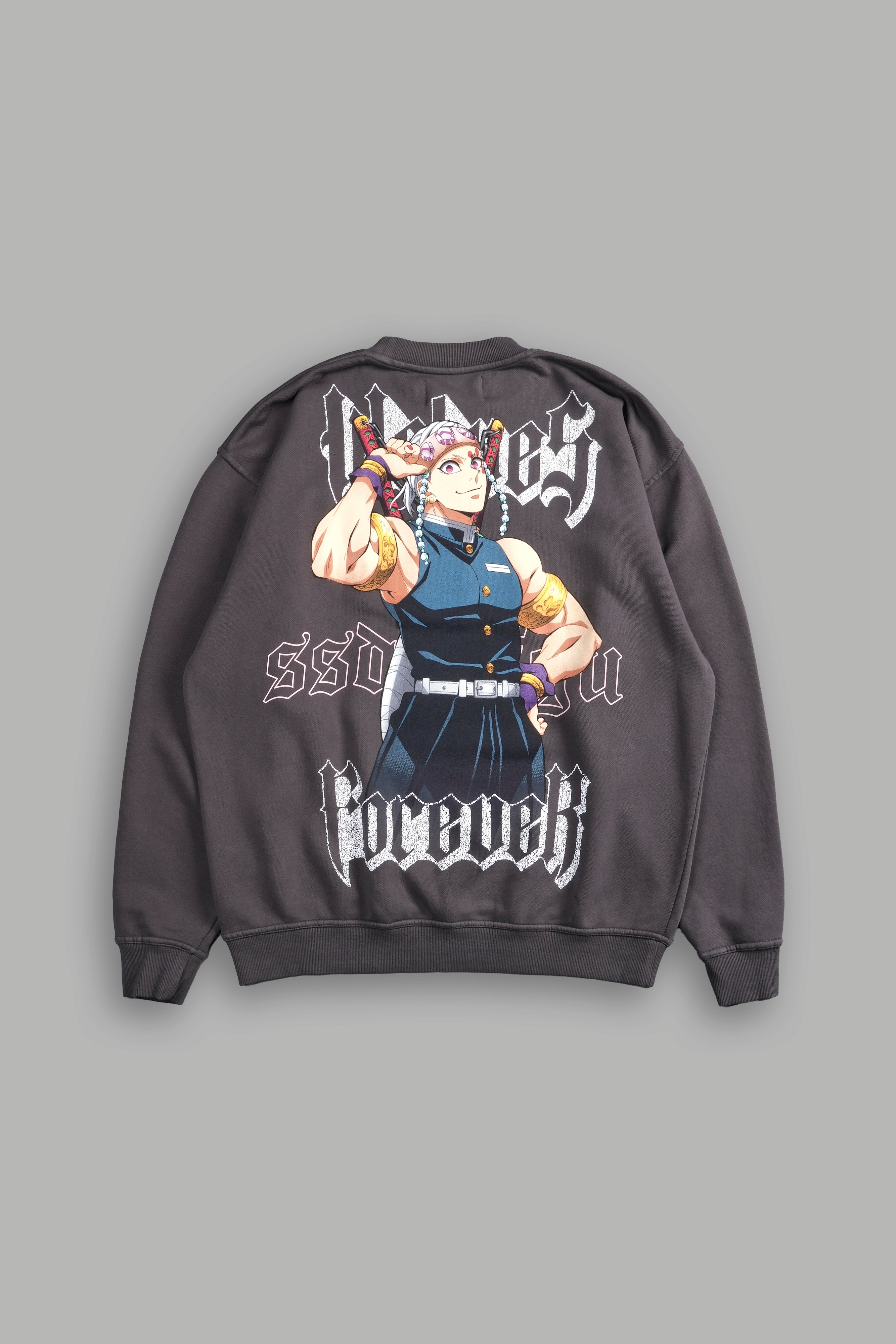 Breath Of Wolves London Crewneck in Wolf Gray – DarcSport