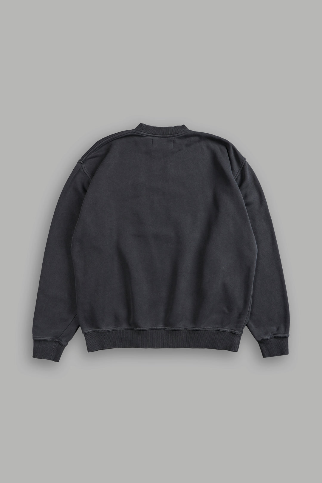 Loyalty London Unisex Crewneck in Wolf Gray/Orange