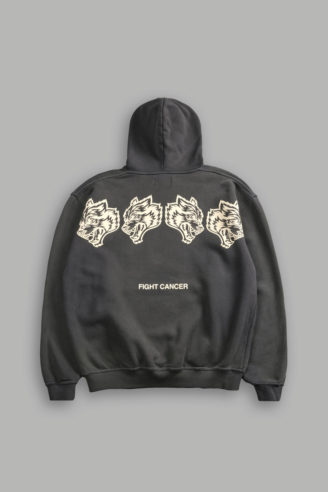 Wolves Have Your Back "Bishop" Hoodie in Wolf Gray Halo Wash