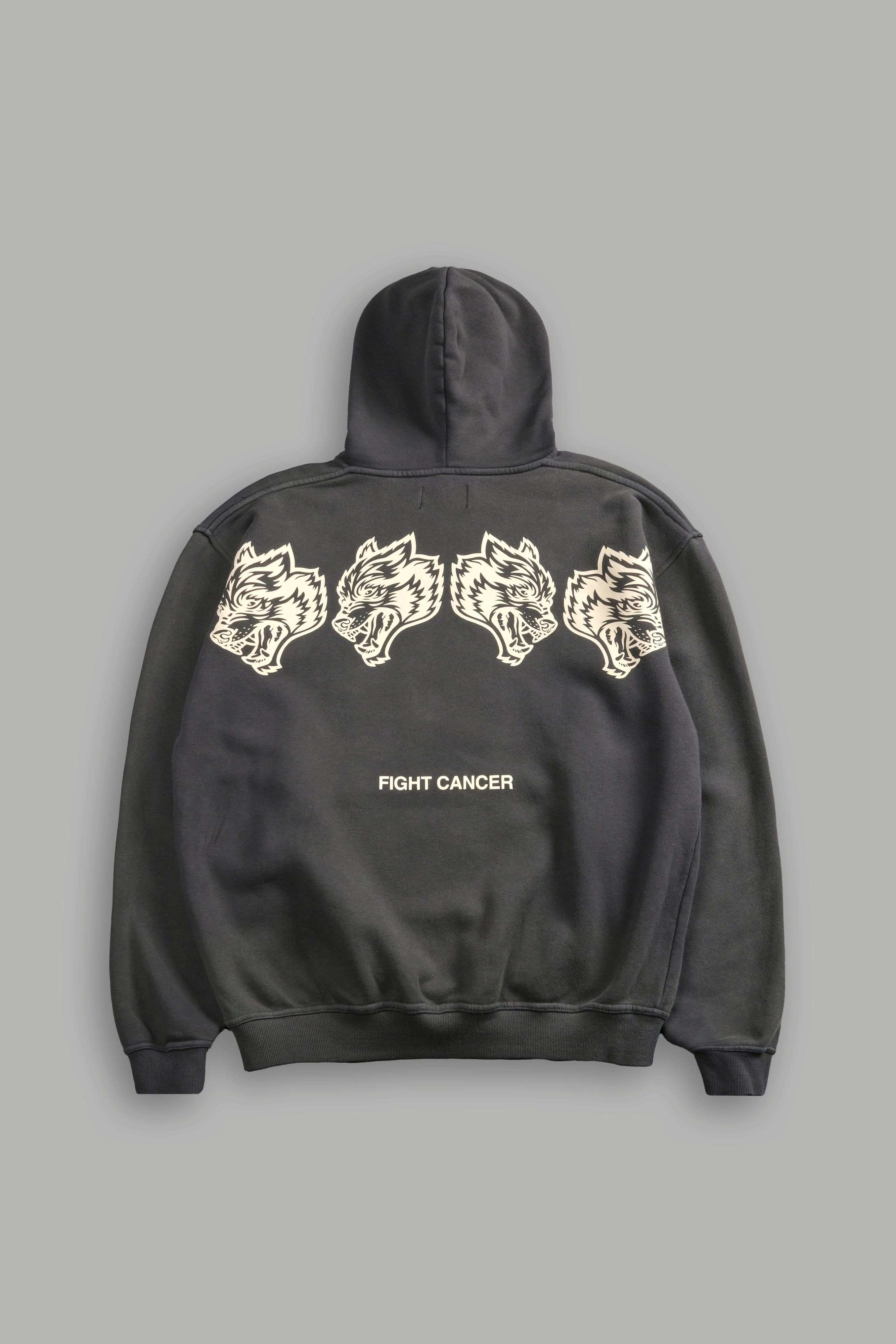 Wolves Have Your Back "Bishop" Hoodie in Wolf Gray Halo Wash