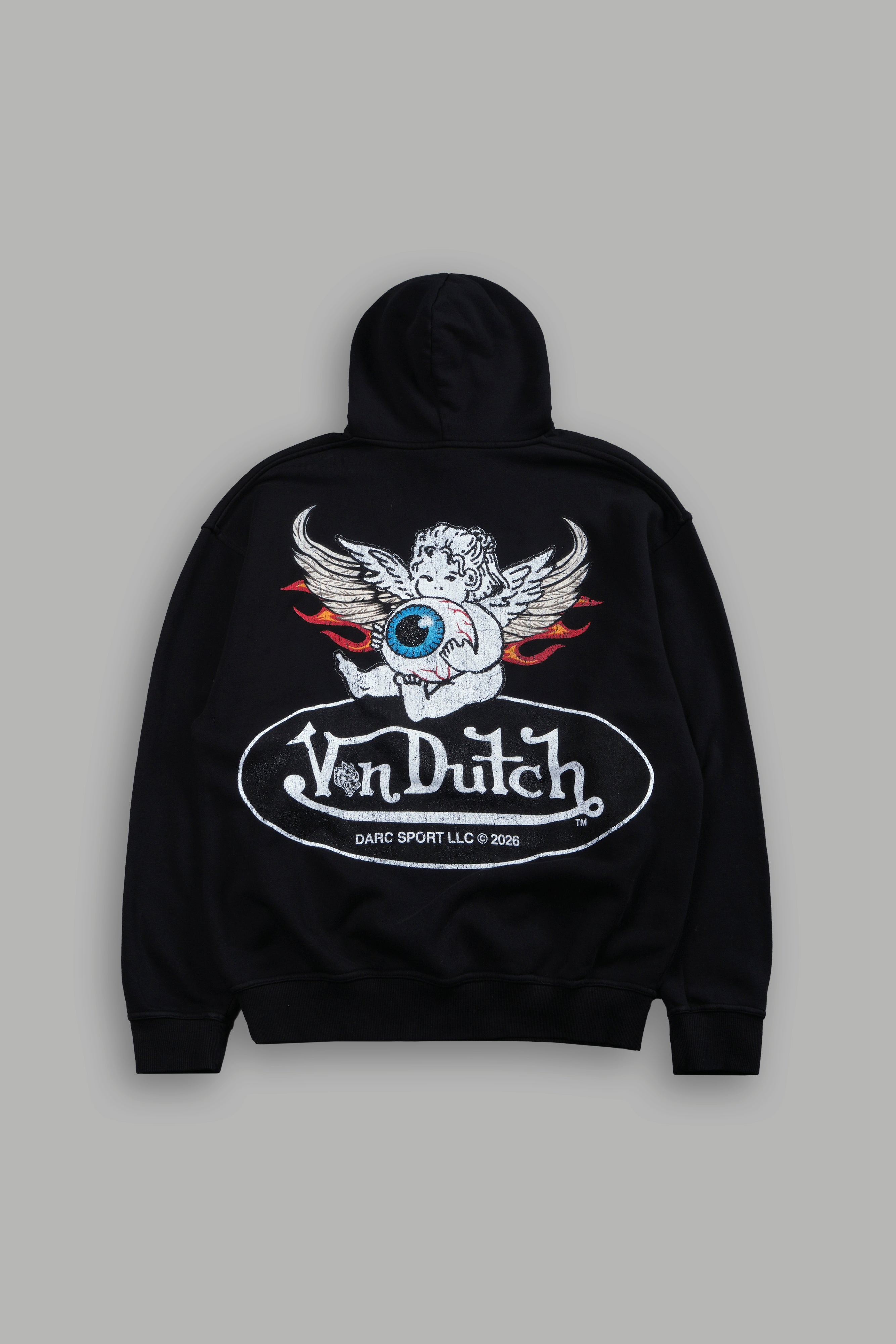 ダルクスポーツ　ジップパーカー　darcsport Vader Vex Double Zip Hoodie in Black – DarcSport