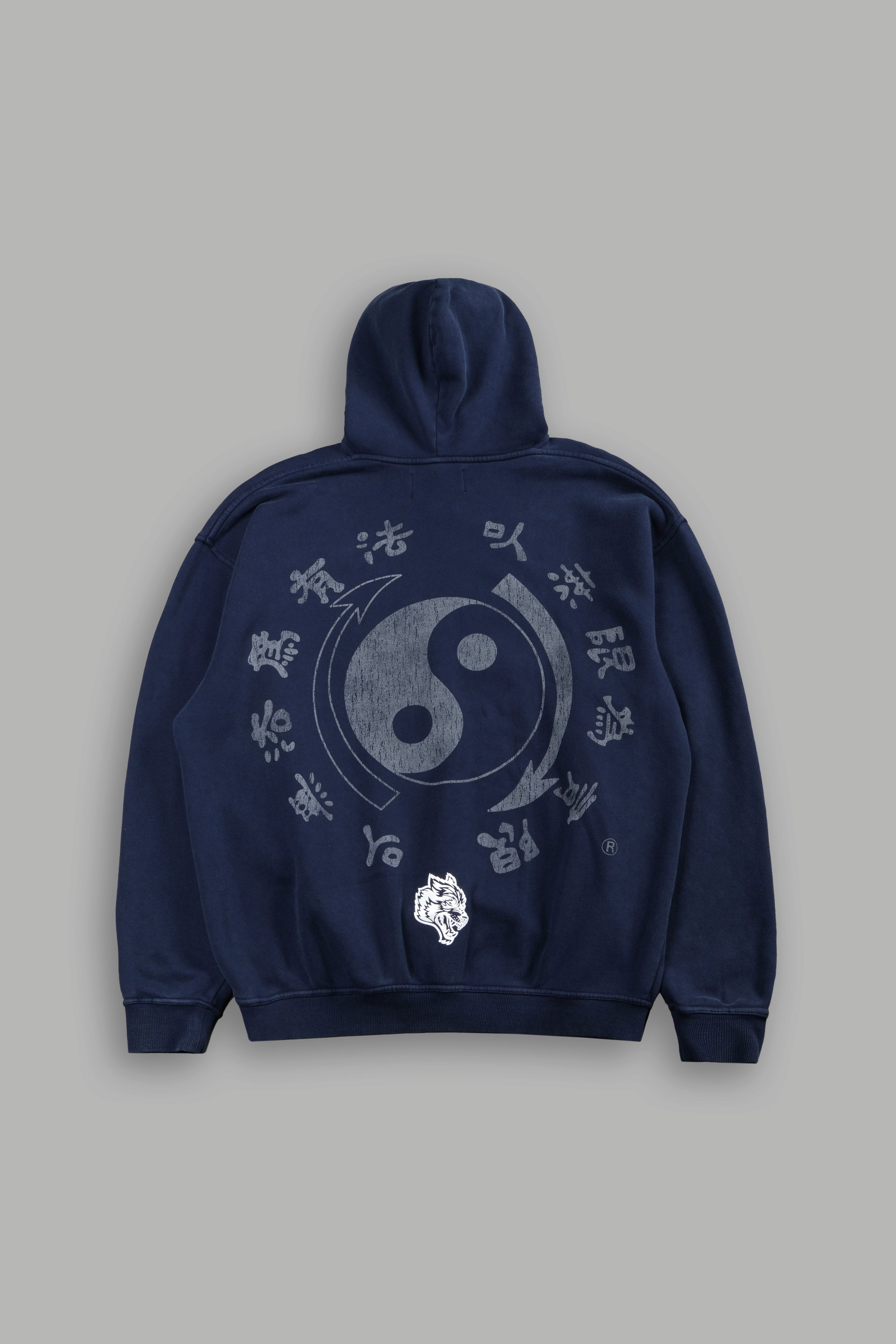 Bruce Lee Forever Pierce Hoodie in Navy
