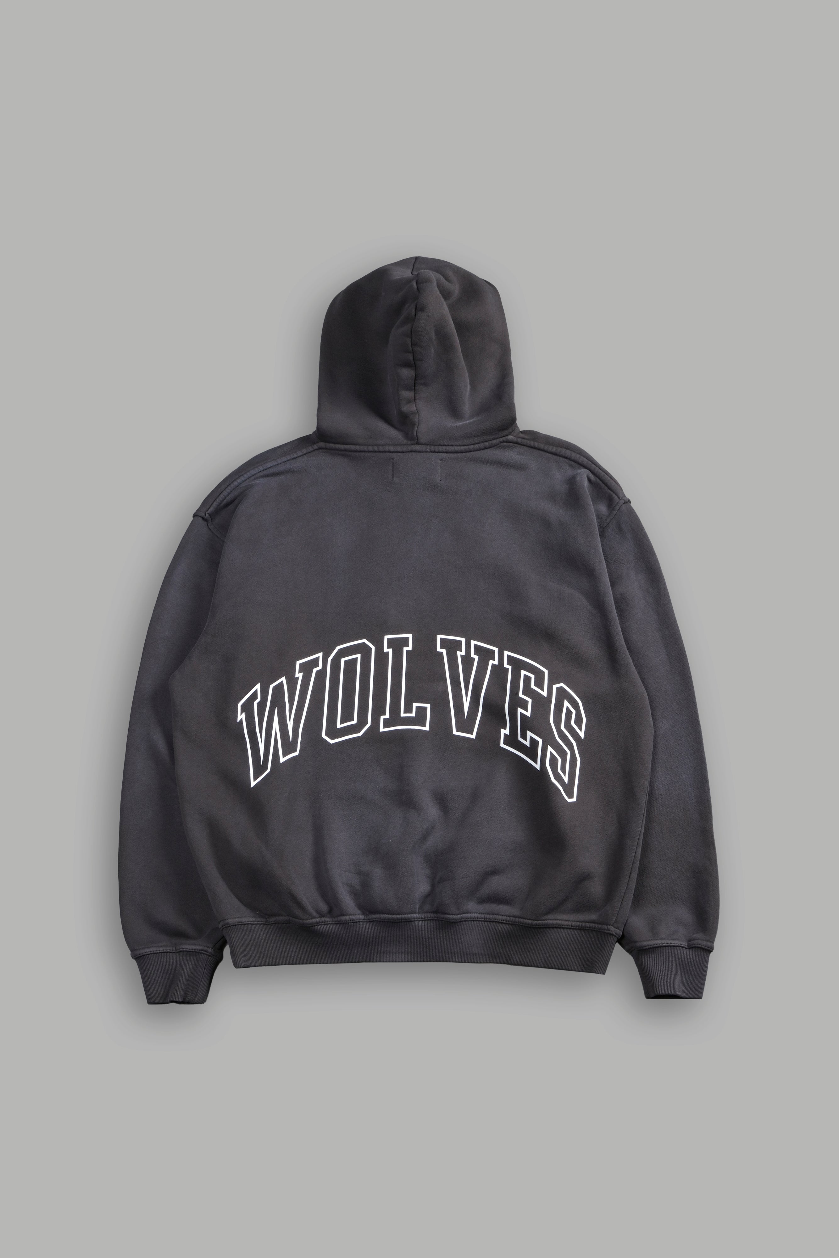 Eye of the Beast "Pierce" Hoodie in Wolf Gray Drift Wash