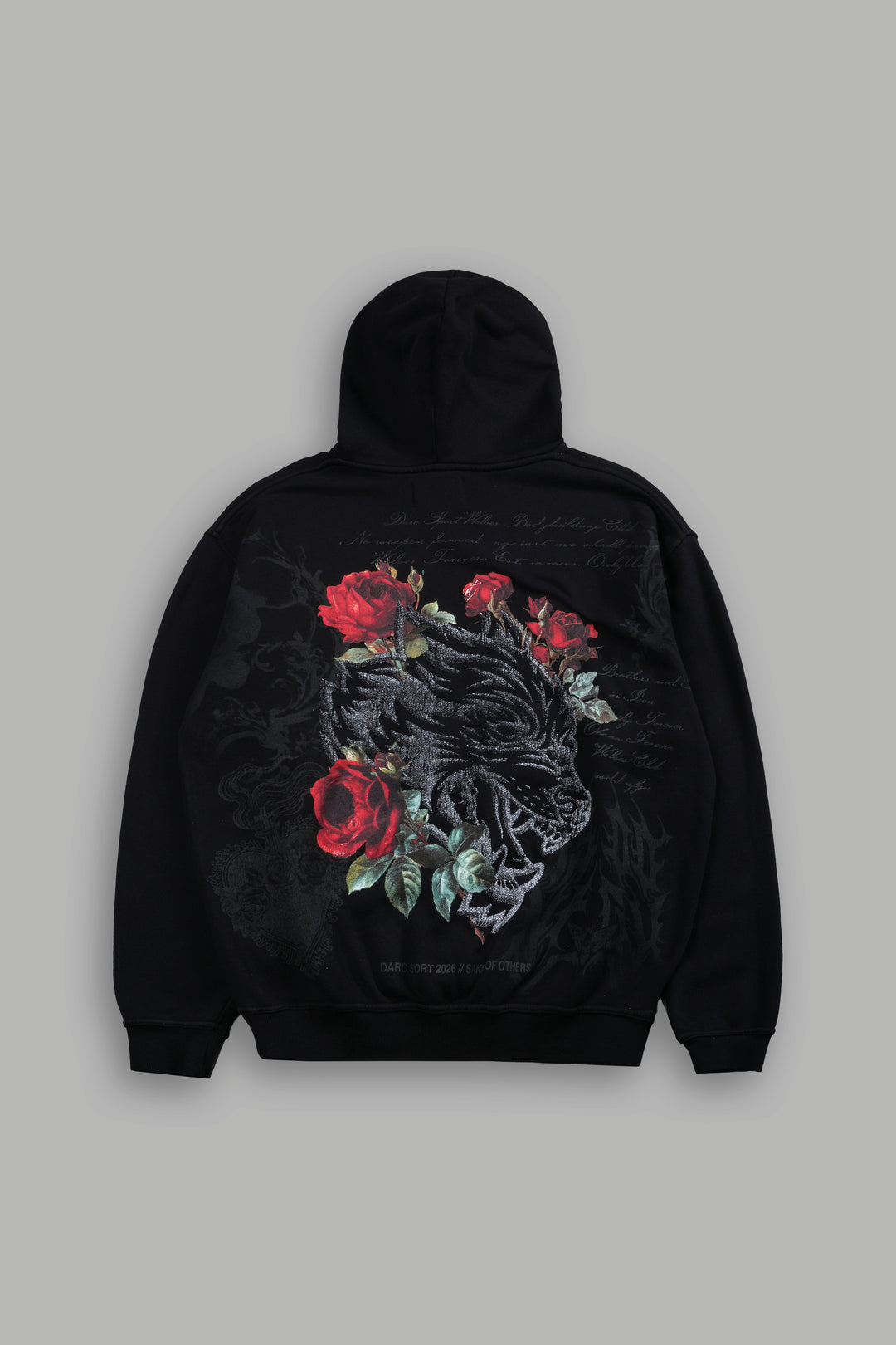 Nocturne Bloom "Pierce" Hoodie in Black