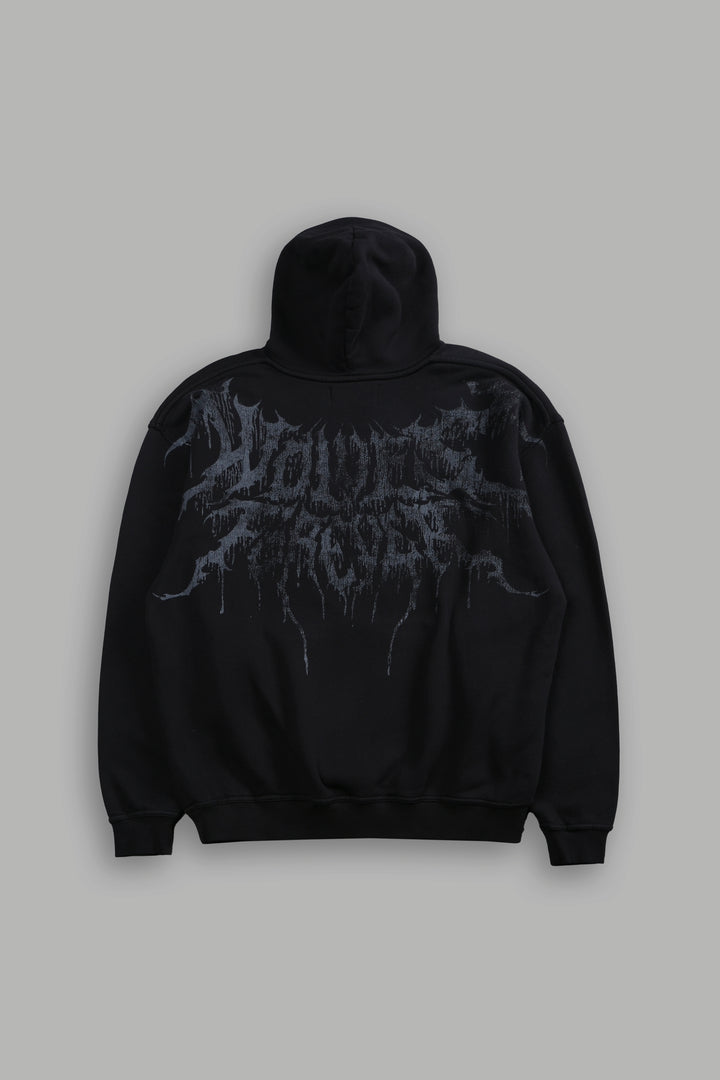 Statue of God "Pierce" Hoodie in Black