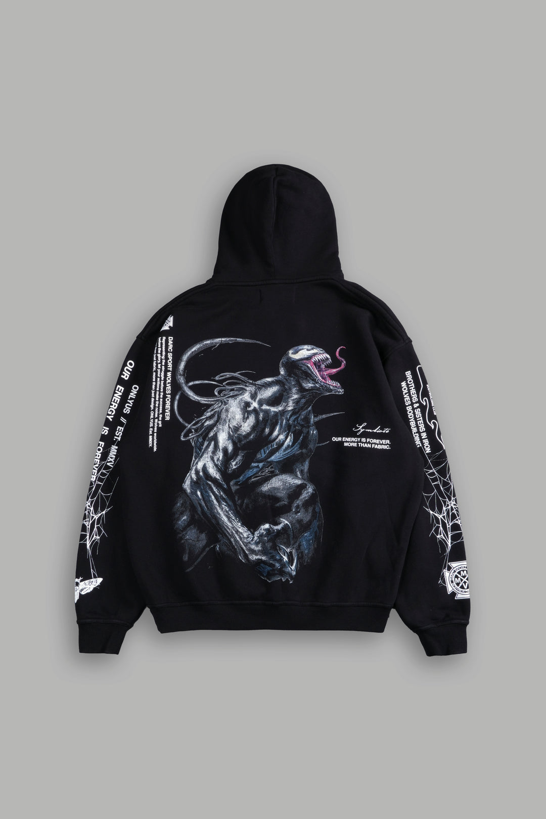 Venom "P" Hoodie in Black