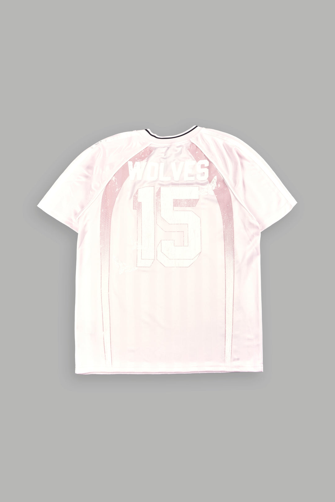 She Wolves Club She Oversized Soccer Jersey In Blush Pink