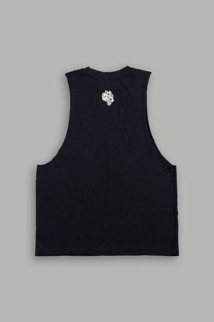 Dama De Las Rosas V2 Tommy Muscle Tee In Black