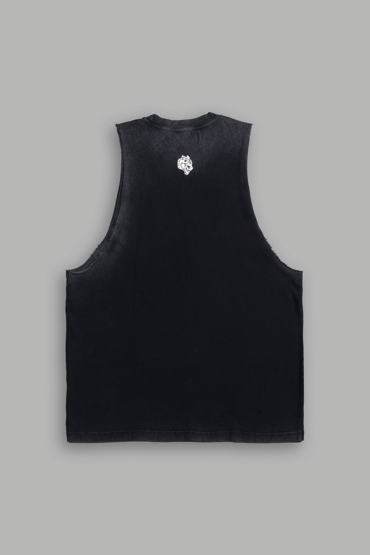 Wolf Sacrifice "Tommy" Muscle Tee in Black