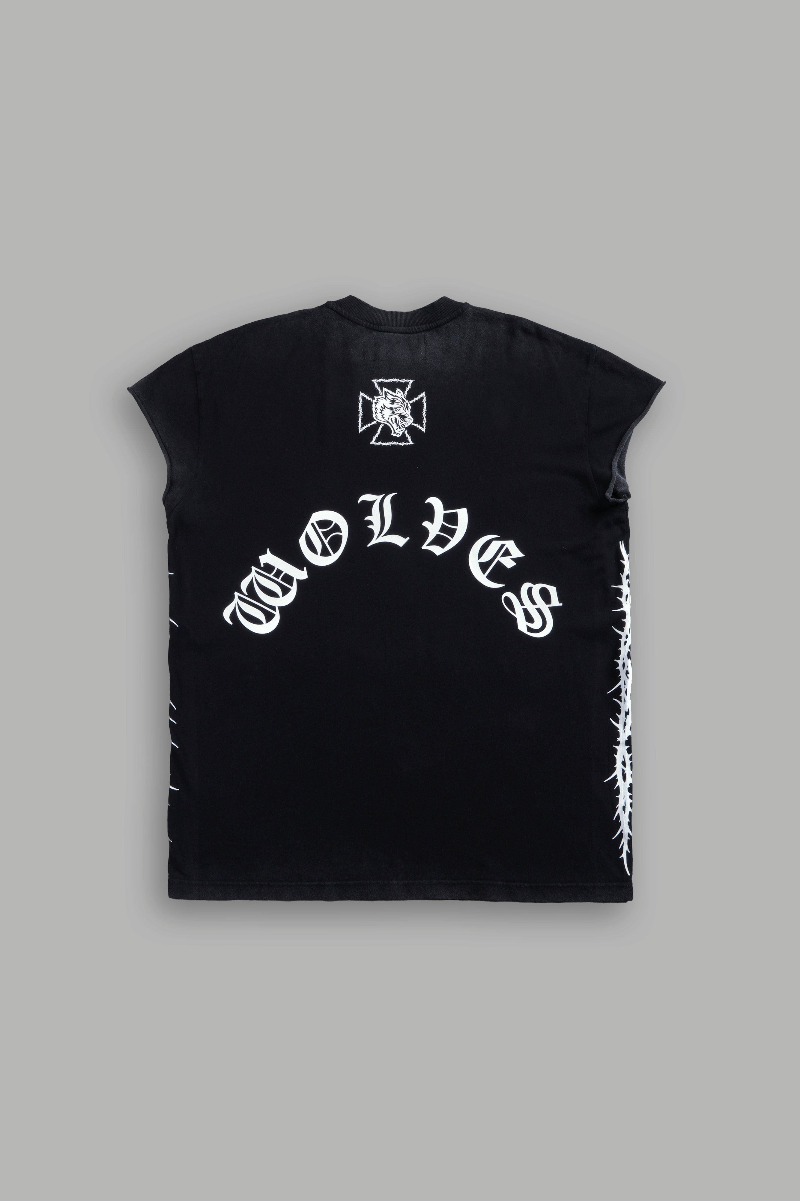 Ascend "Premium" Cap Sleeve Tee in Black