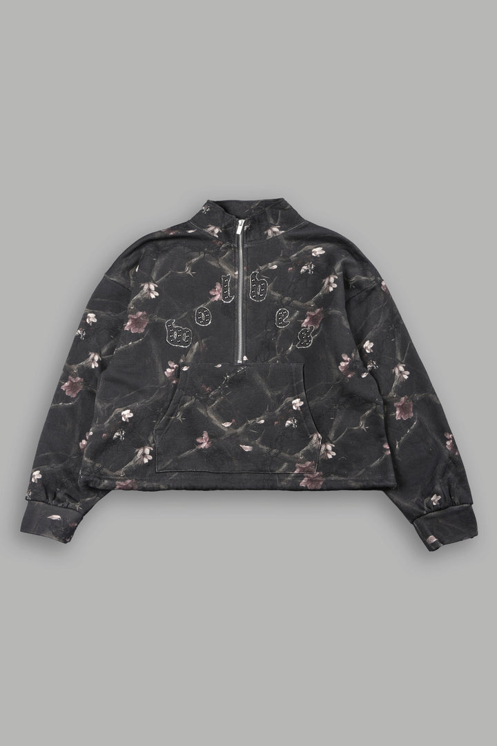 Stud Pyramid She Everson Mockneck Sweater In All Of Us Camo