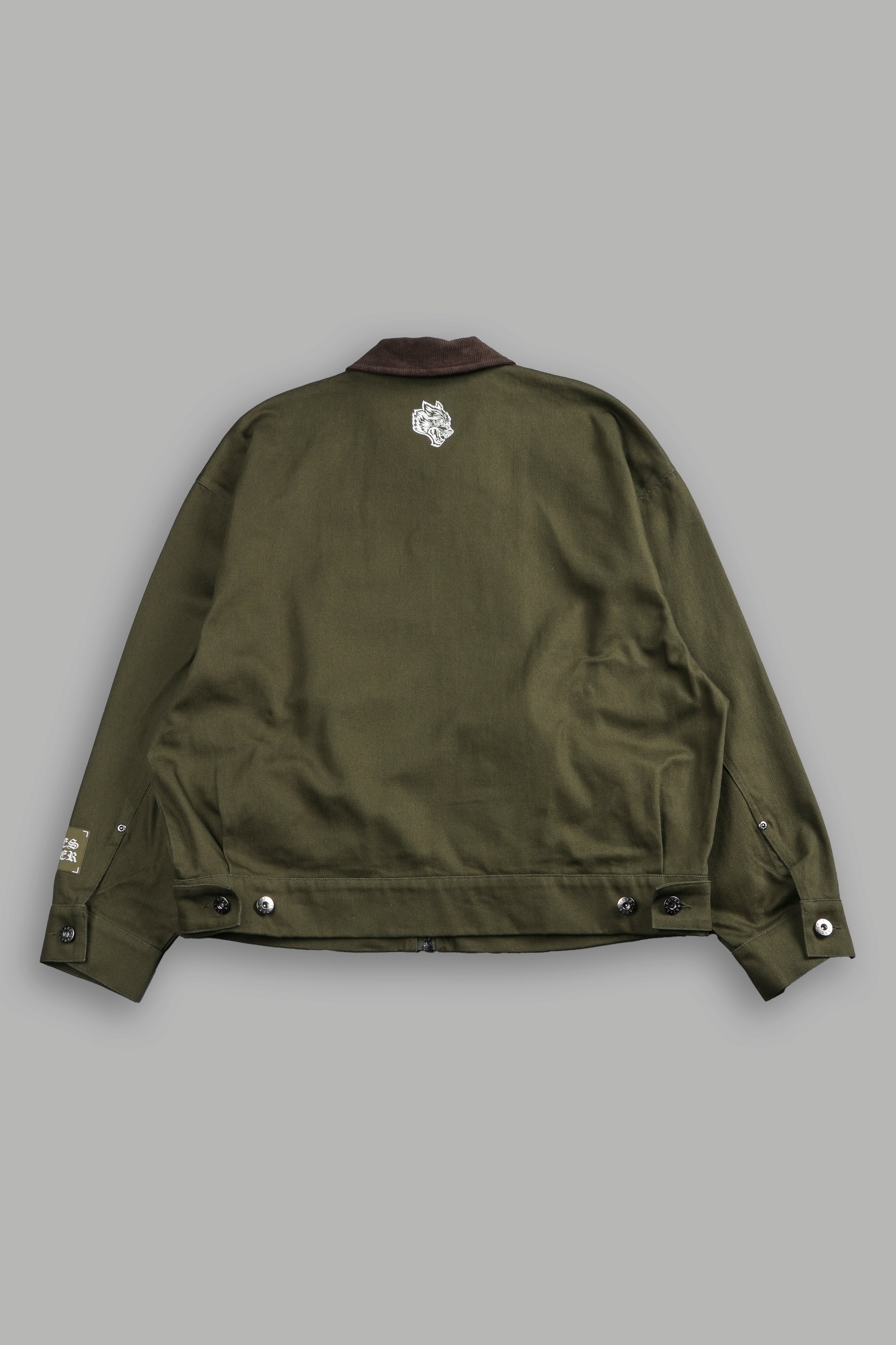 Wolves Forever Dillon Jacket in Olive