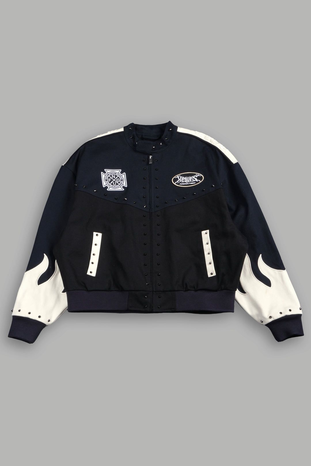 Mori Thorns Gordon Racing Jacket In Black/Navy
