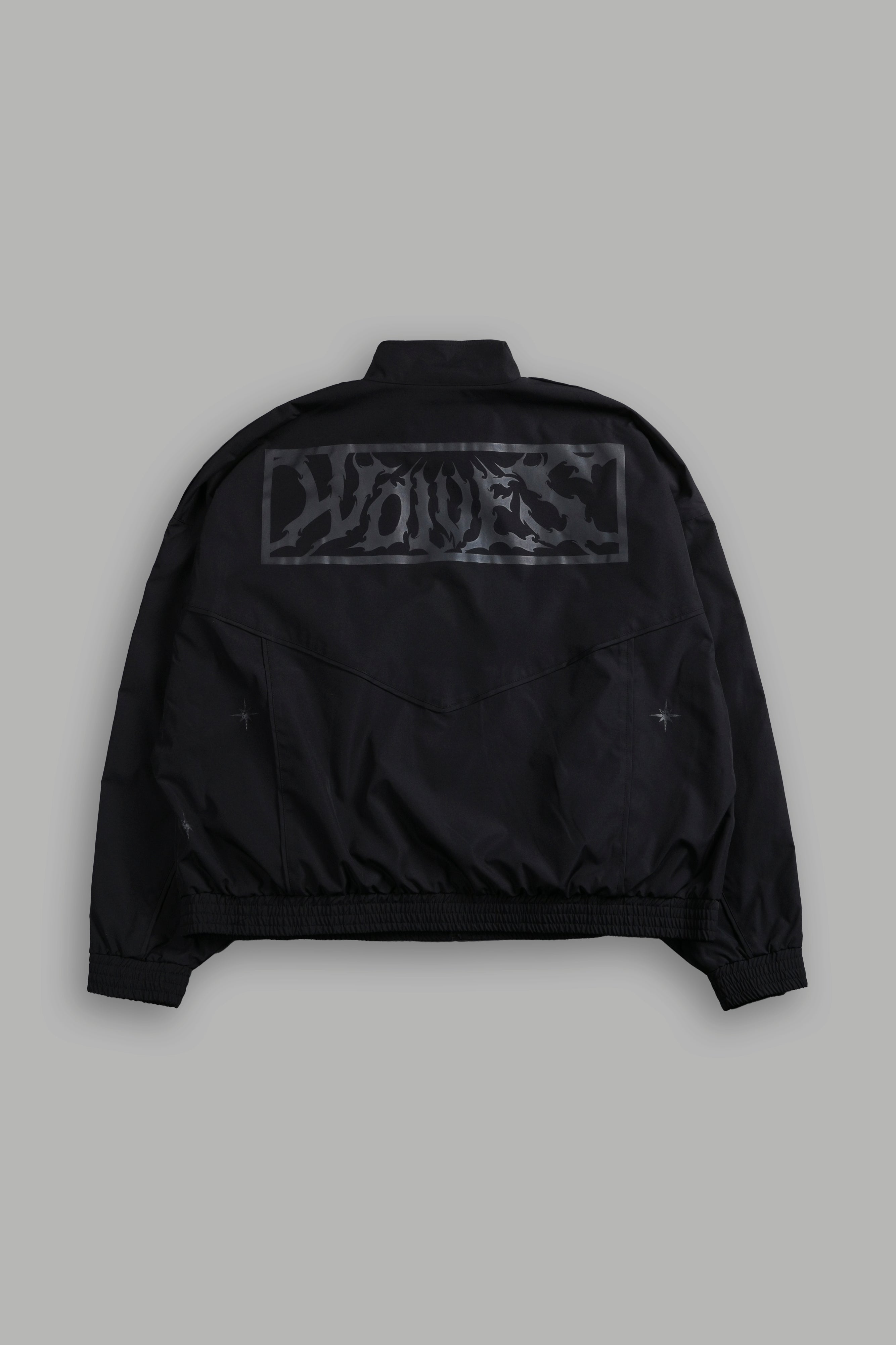Sacred Flash Unisex Track Jacket in Black