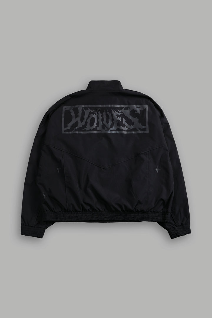 Sacred Flash Unisex Track Jacket in Black