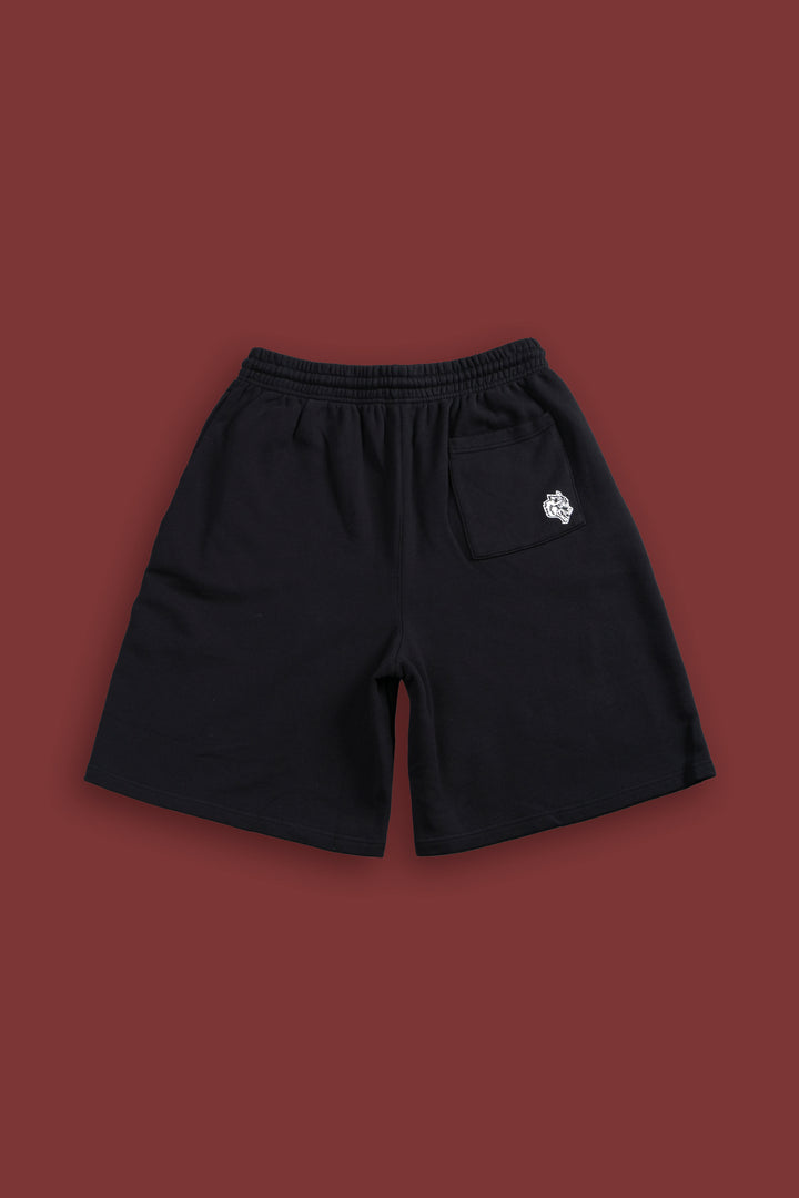 SSDD NFGU Gym Oversized Osiris Sweat Shorts in Black