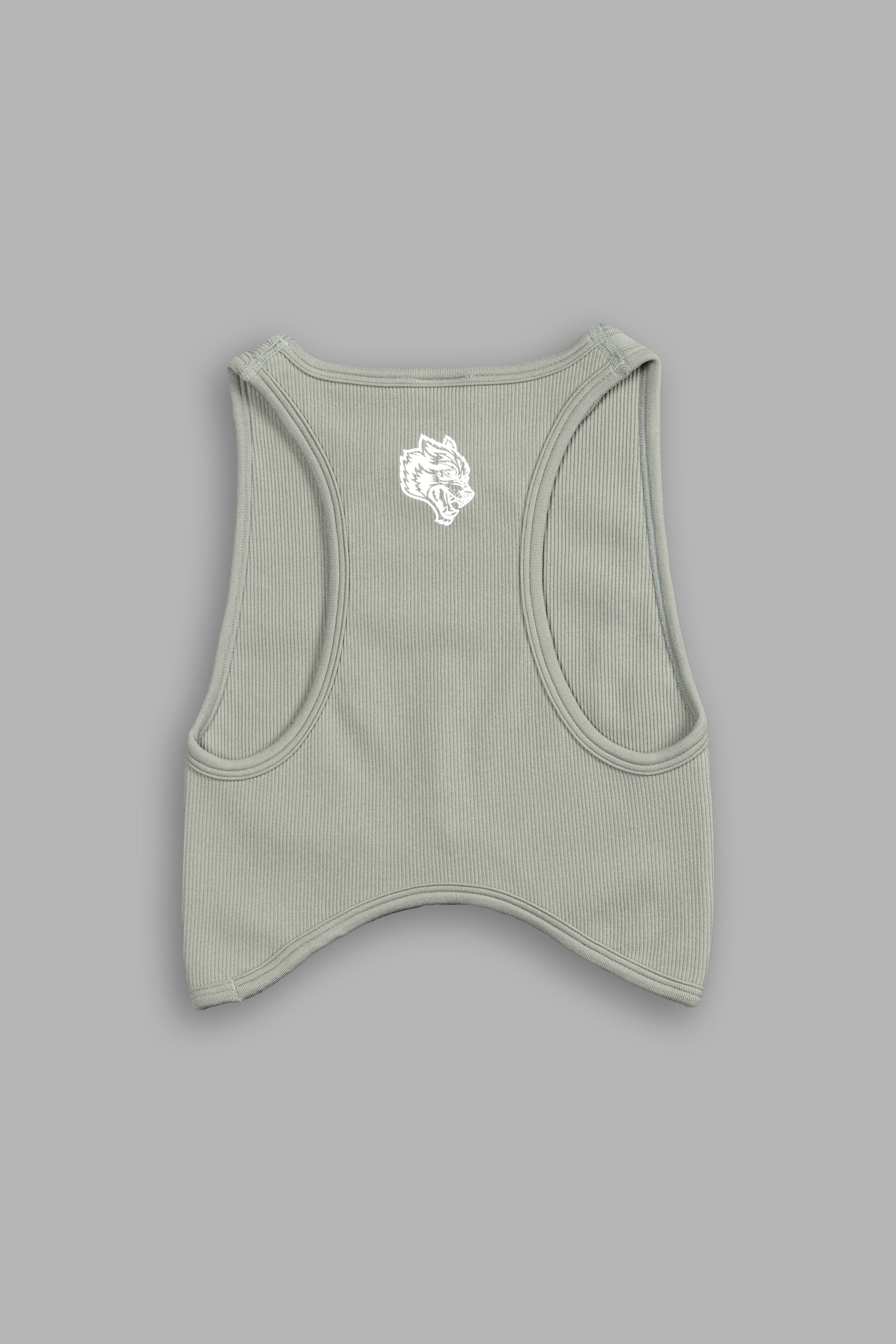 Loyalty "Everson Seamless" Curve Tank in Owen Green