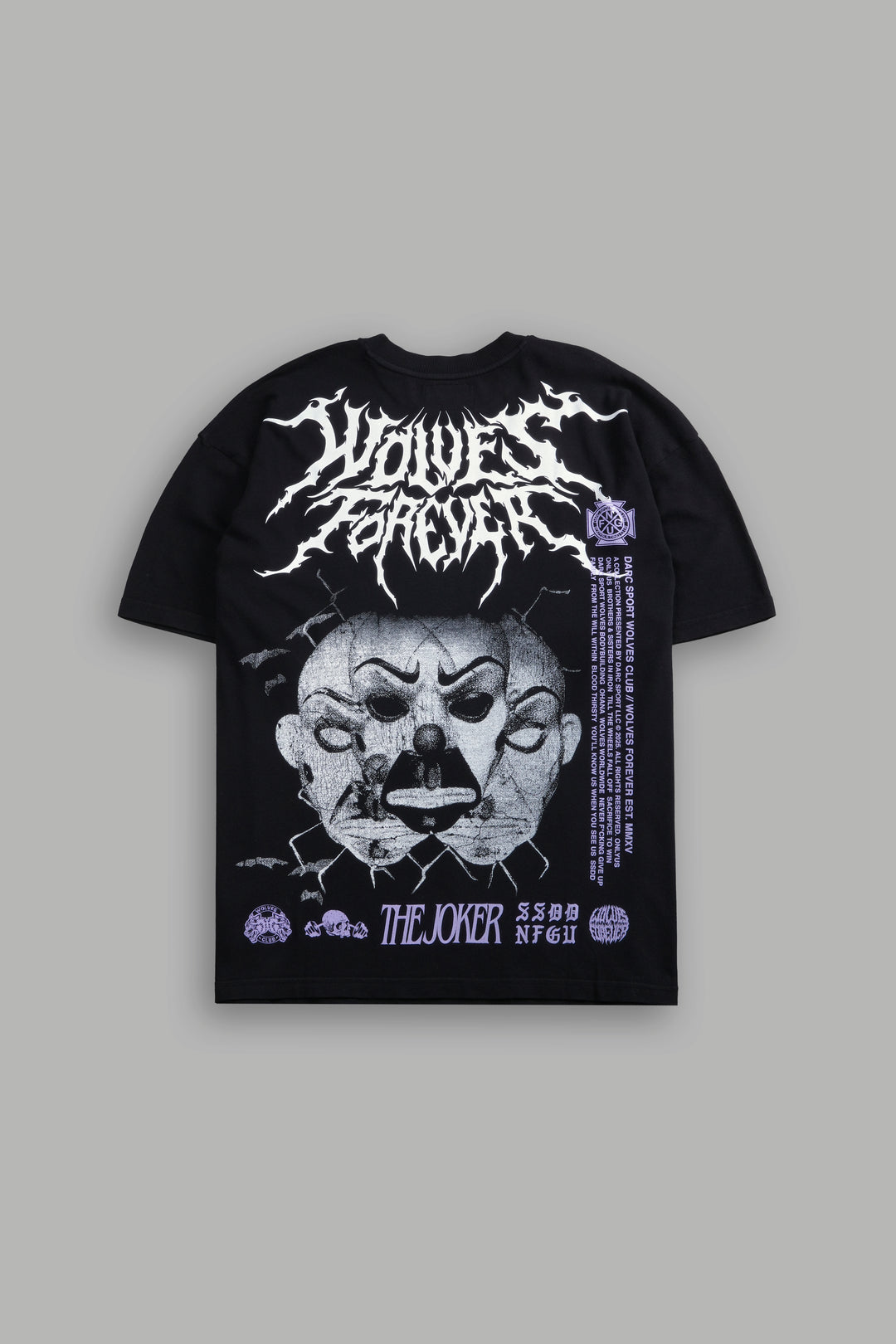 Darkness Descends "Premium" Oversized Tee in Black