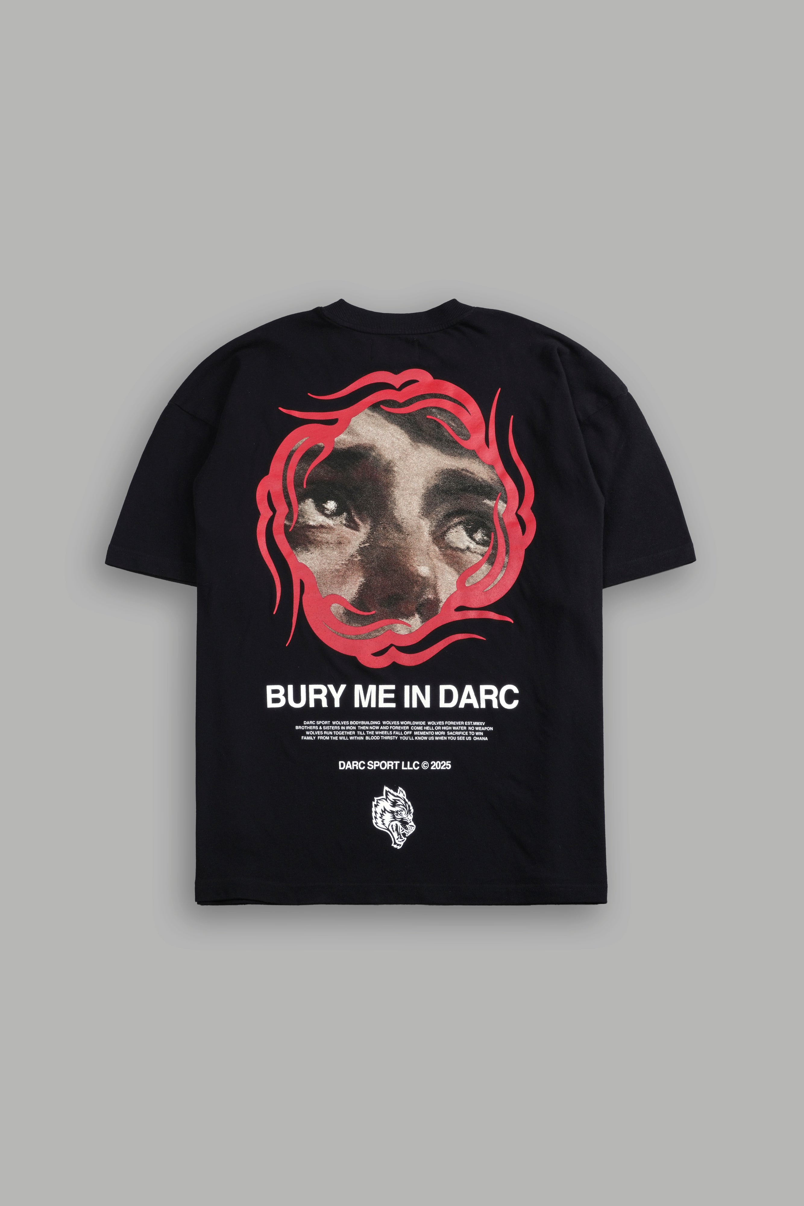 Through the Flame Unisex "Premium" Oversized Tee in Black
