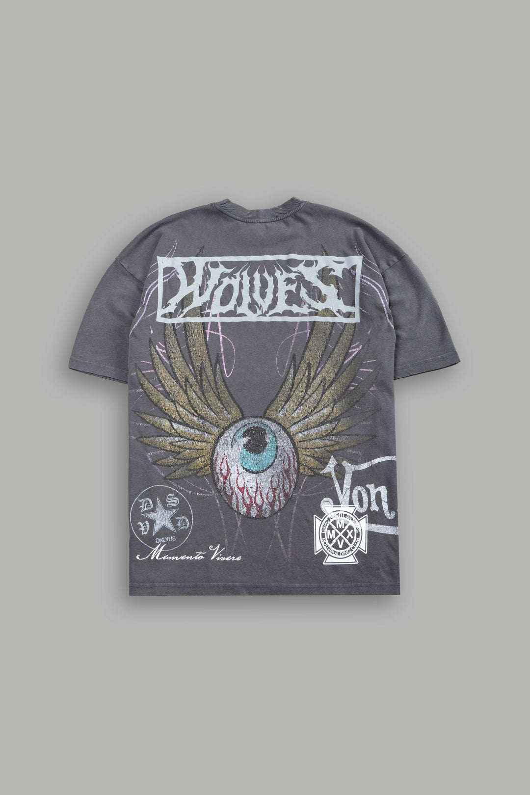 Von Dutch "Side-By-Side" Tee Box Set in Black