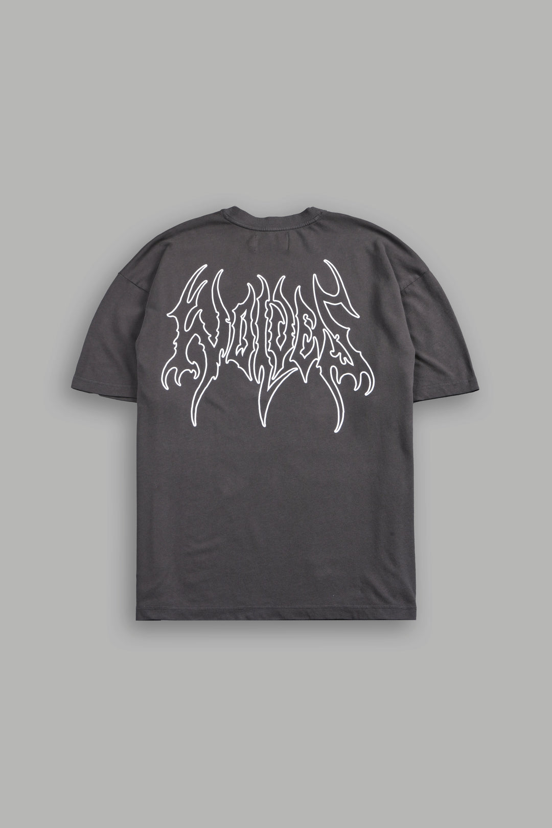 Eduarda Premium Oversized Tee in Wolf Gray