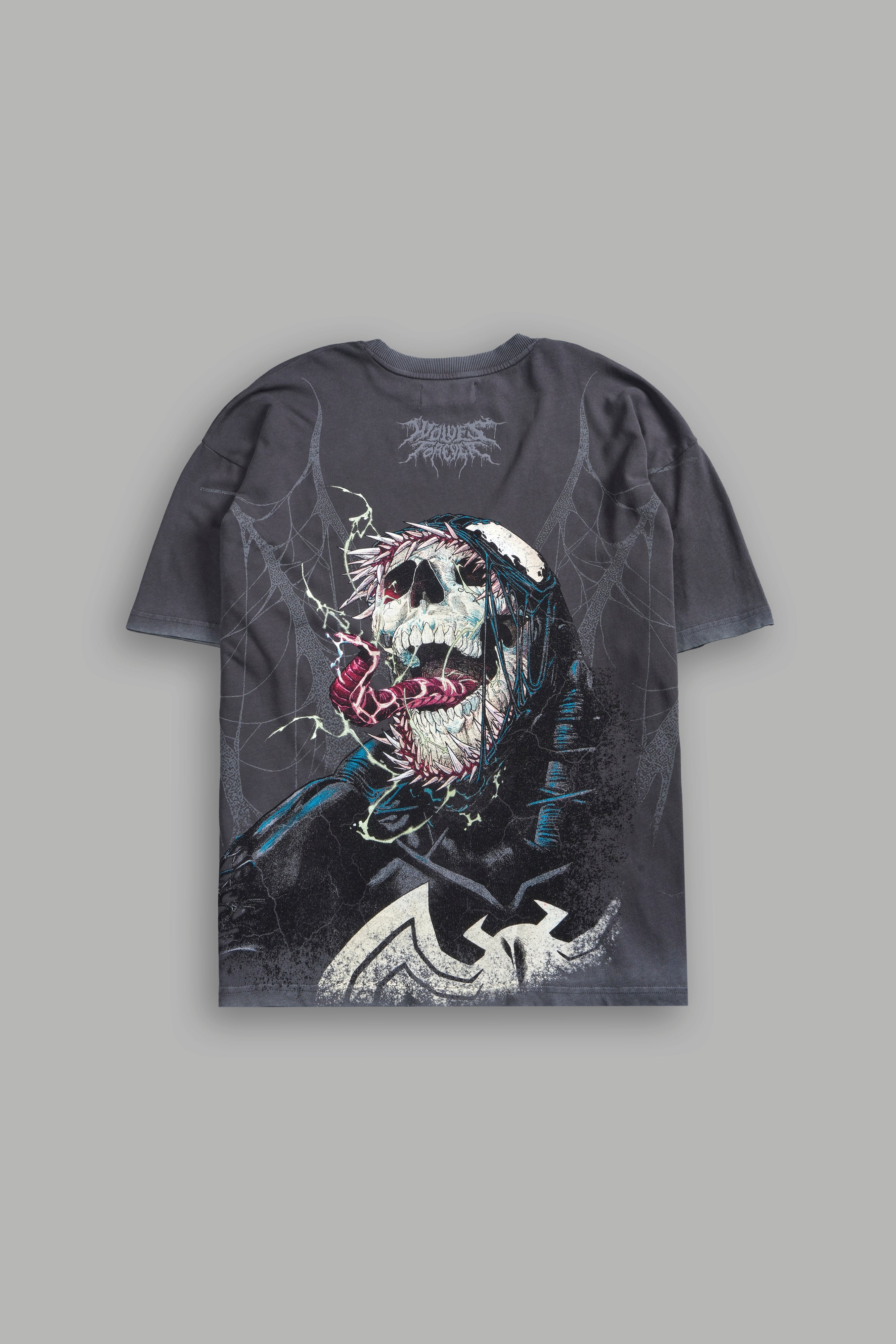 Dark Origin V2 "Premium" Oversized Tee in Wolf Gray