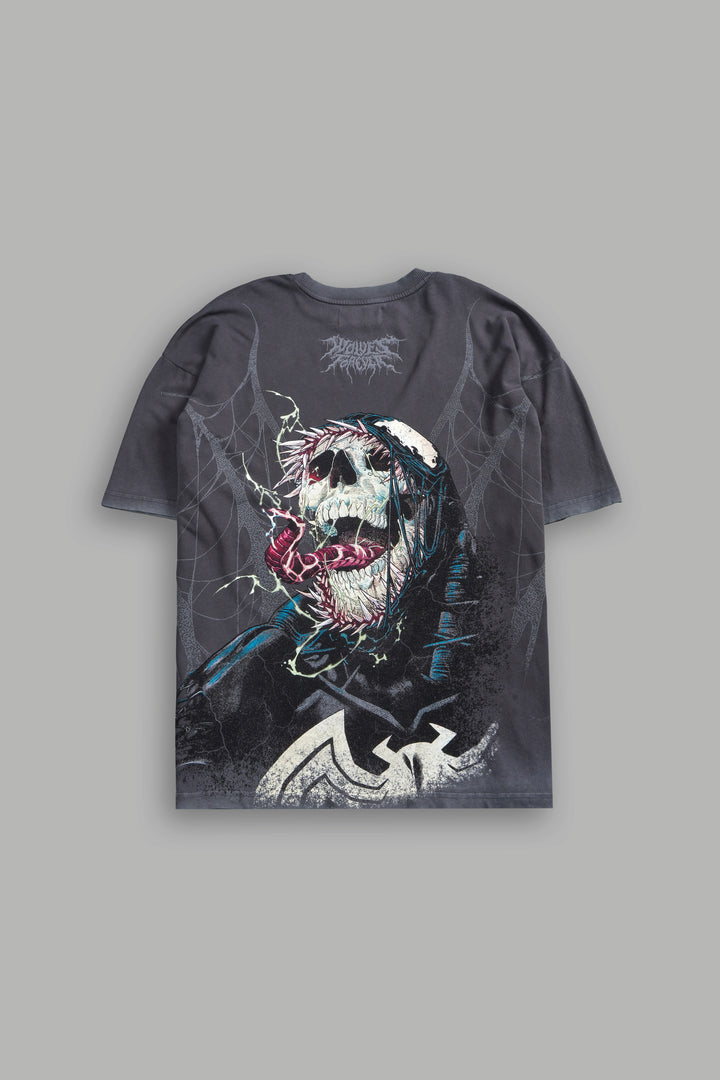 Dark Origin V2 "Premium" Oversized Tee in Wolf Gray