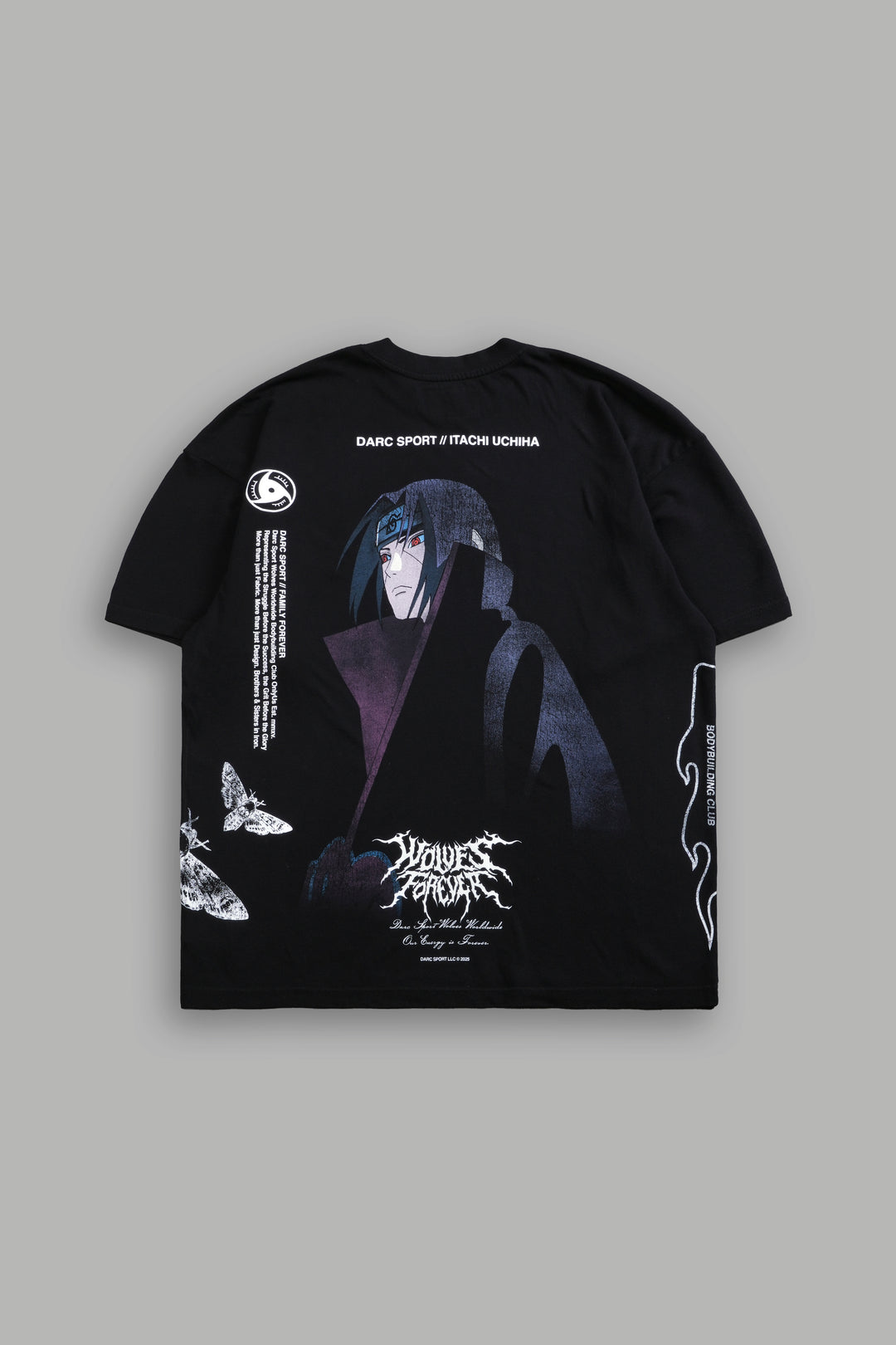 Uchiha Clan "Side-By-Side" Tee Box Set in Black