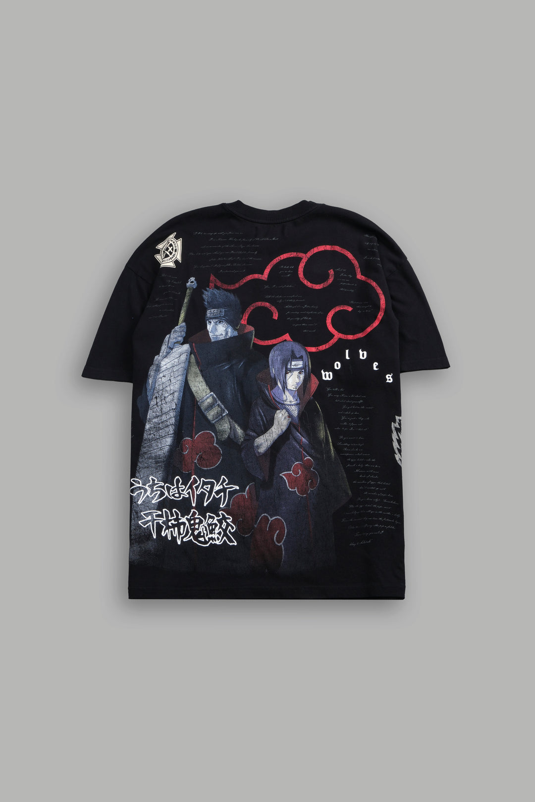 Darc Ninja Premium Oversized Tee in Black