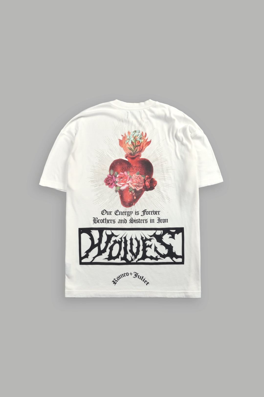 Heart Oath Premium Oversized Tee in Cream