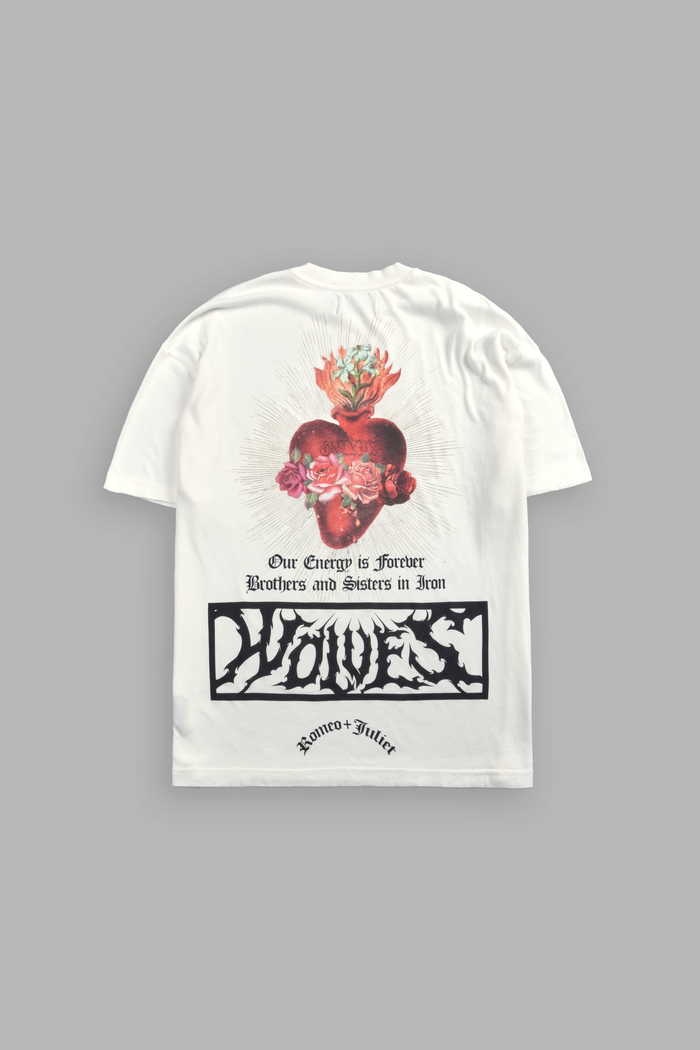 Heart Oath Premium Oversized Tee in Cream