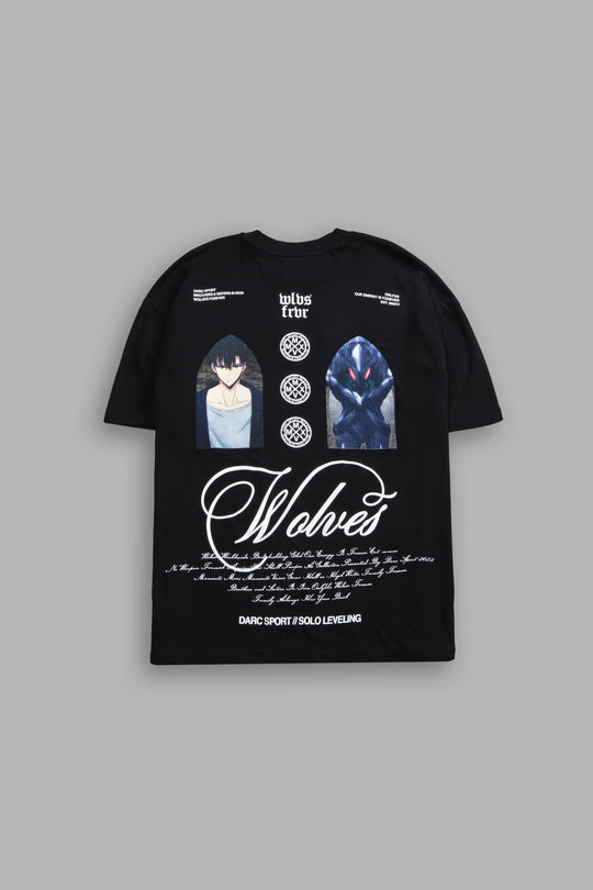 Wolves Tale "Box Cut" L/S Tee in Wolf Gray