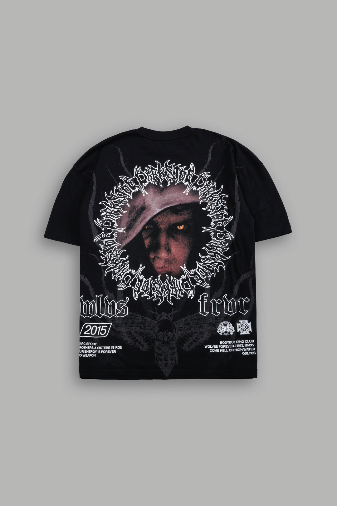Dark Side Frvr Premium Oversized Tee in Black