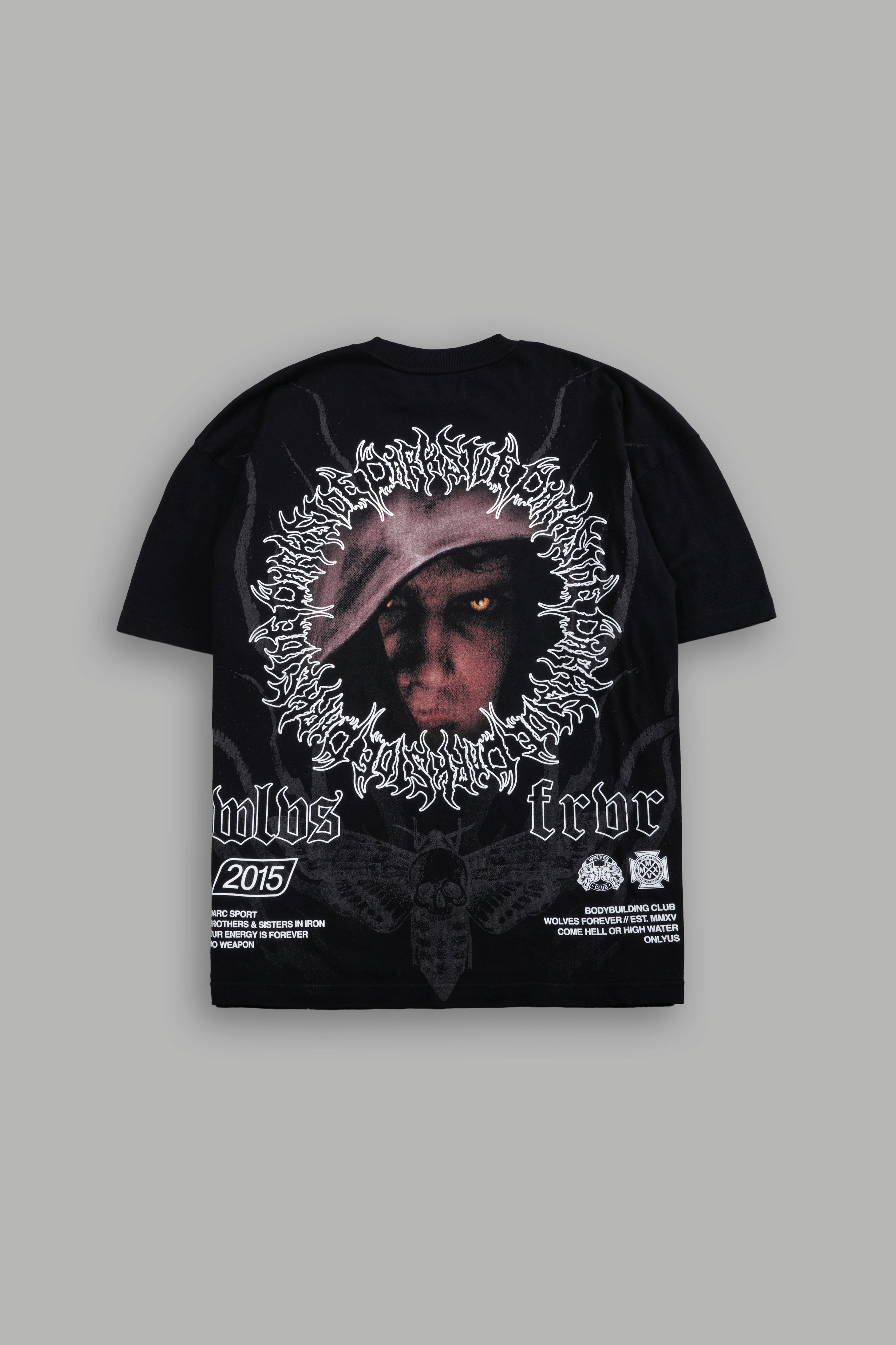 Dark Side Frvr Premium Oversized Tee in Black