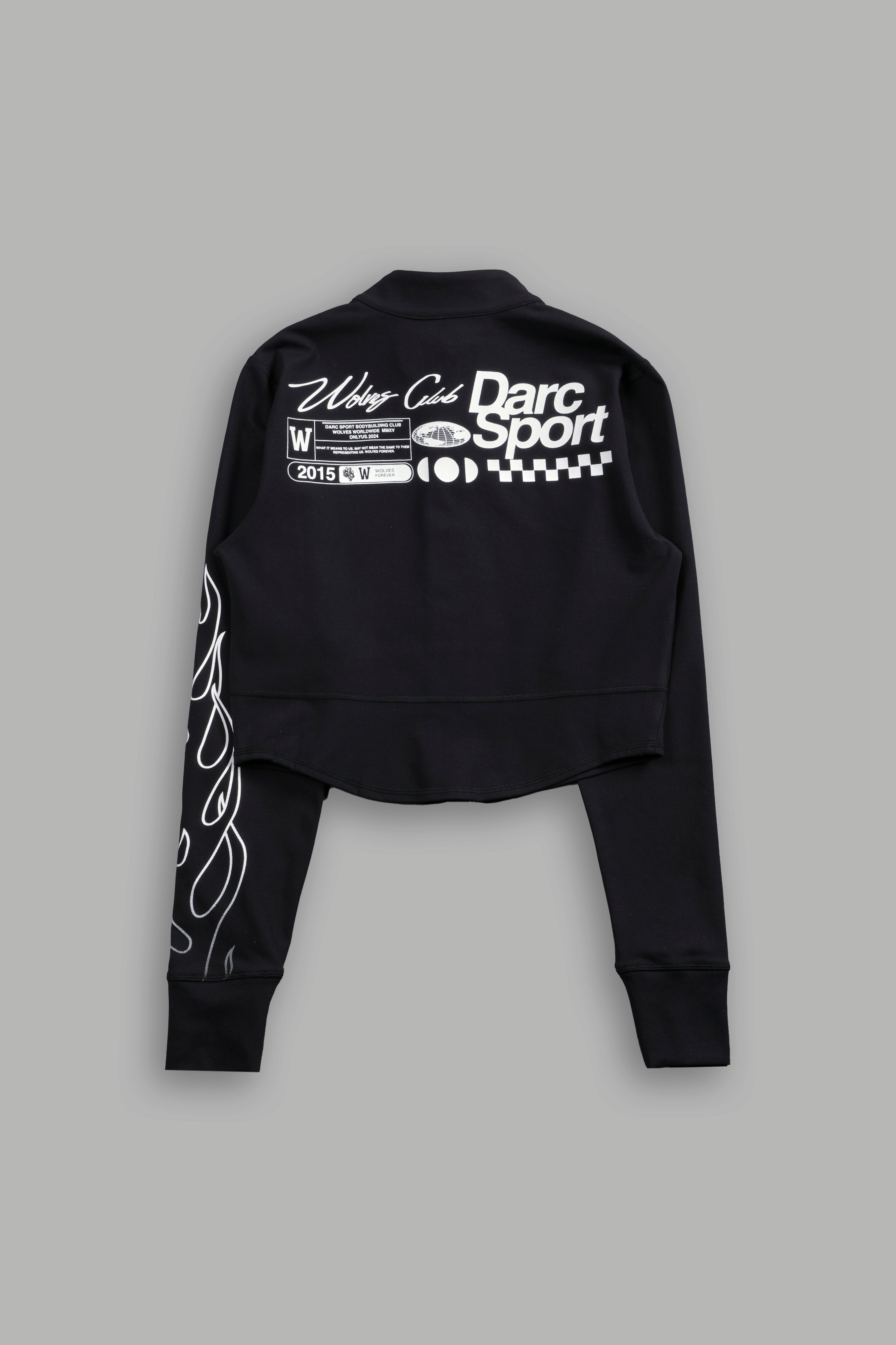 In Motion "Kelz" Energy Zip Up in Black